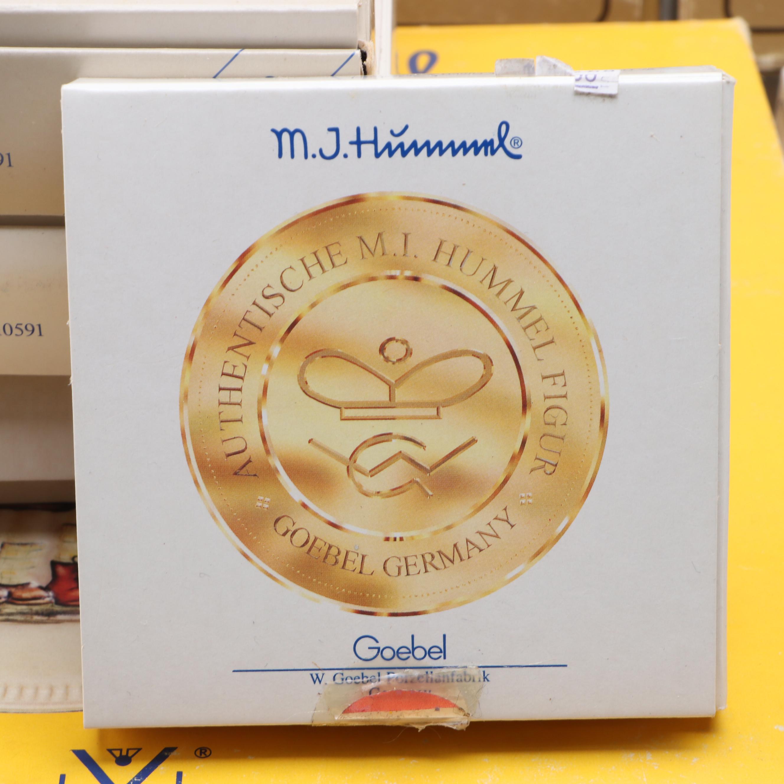 Danbury Mint for Goebel M.I. Hummel Anniversary and Mini Plates
