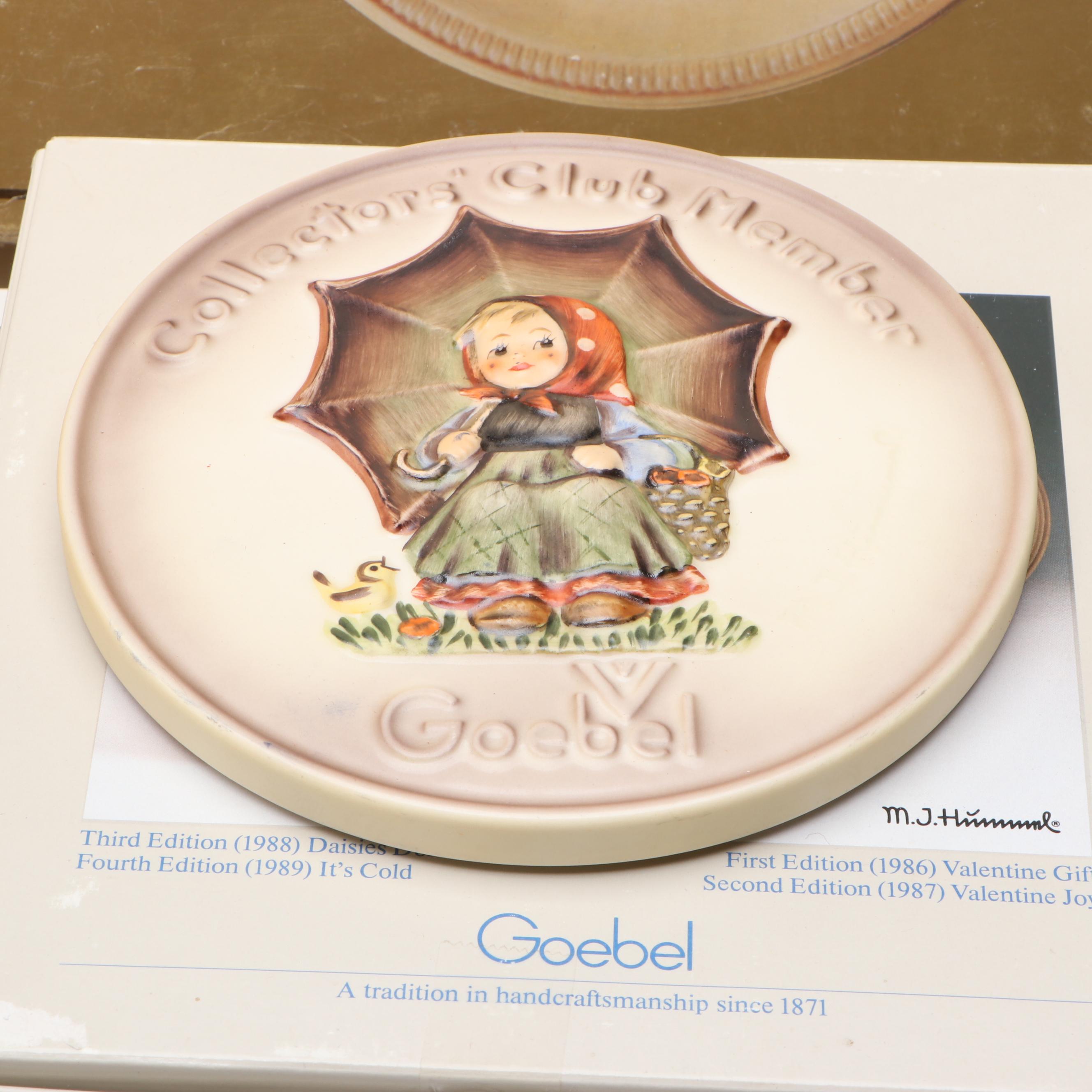 Danbury Mint for Goebel M.I. Hummel Anniversary and Mini Plates