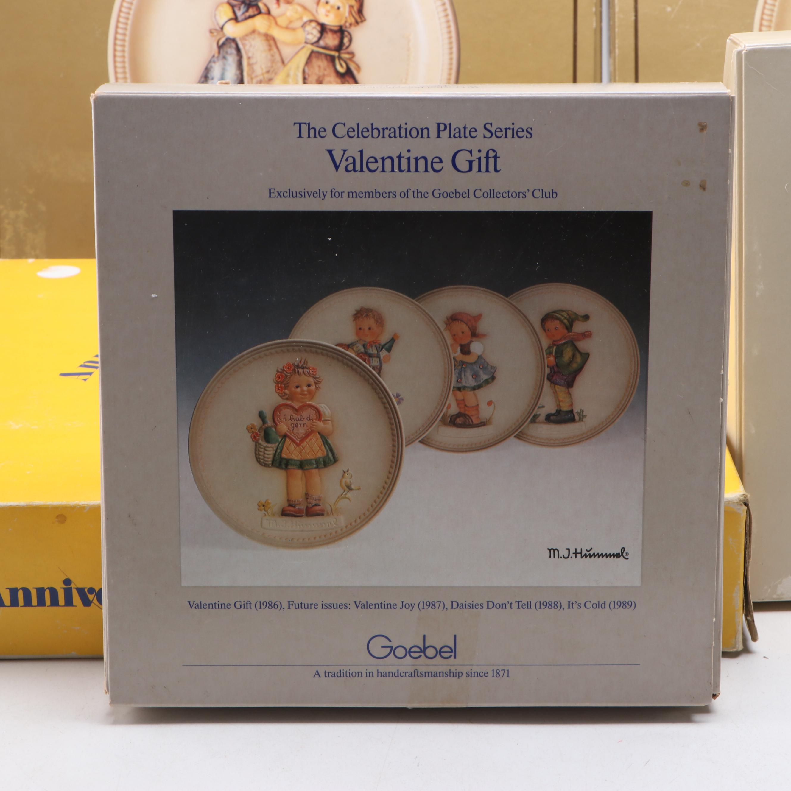 Danbury Mint for Goebel M.I. Hummel Anniversary and Mini Plates