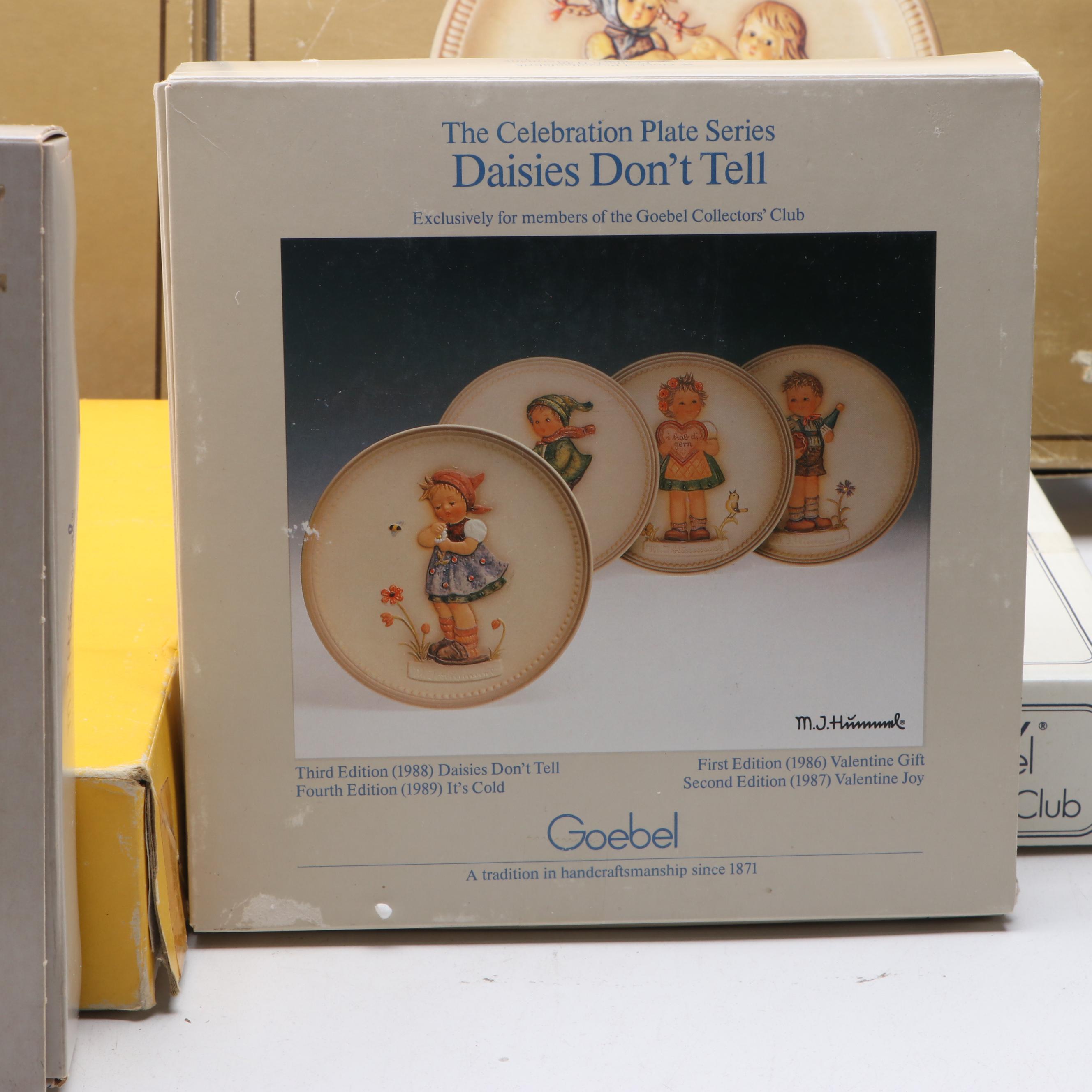 Danbury Mint for Goebel M.I. Hummel Anniversary and Mini Plates