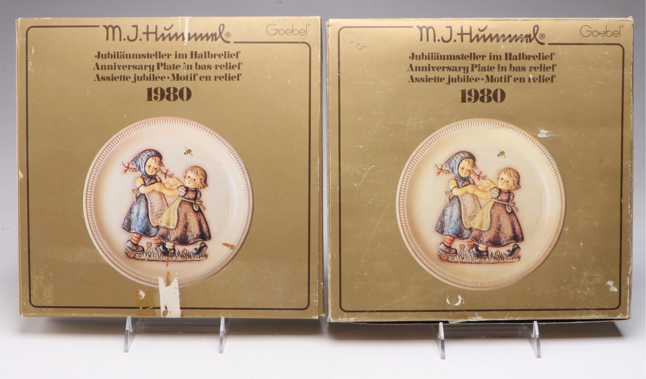 Danbury Mint for Goebel M.I. Hummel Anniversary and Mini Plates