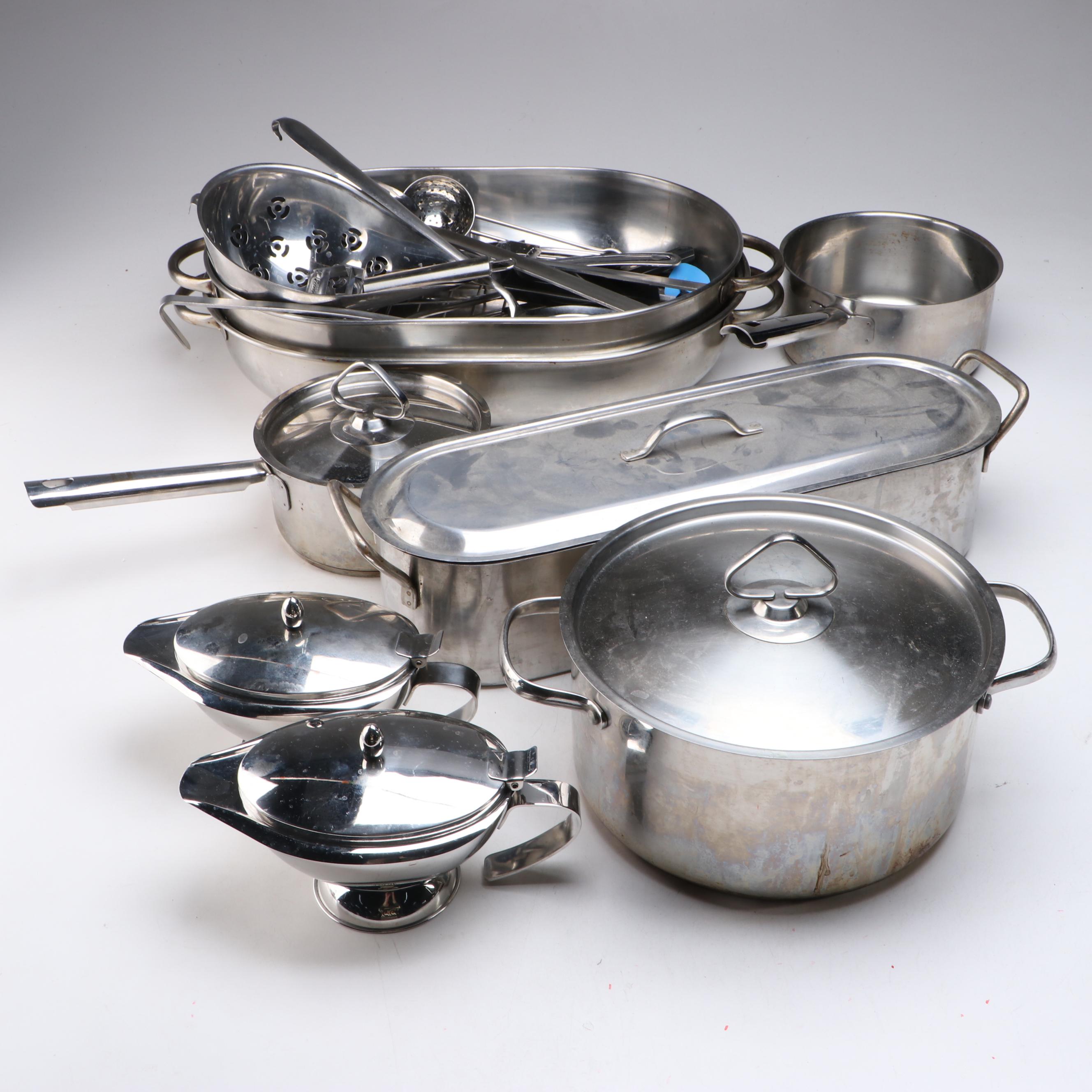 Cooking Club of America with More Pots, Pans and Cooking Utensils