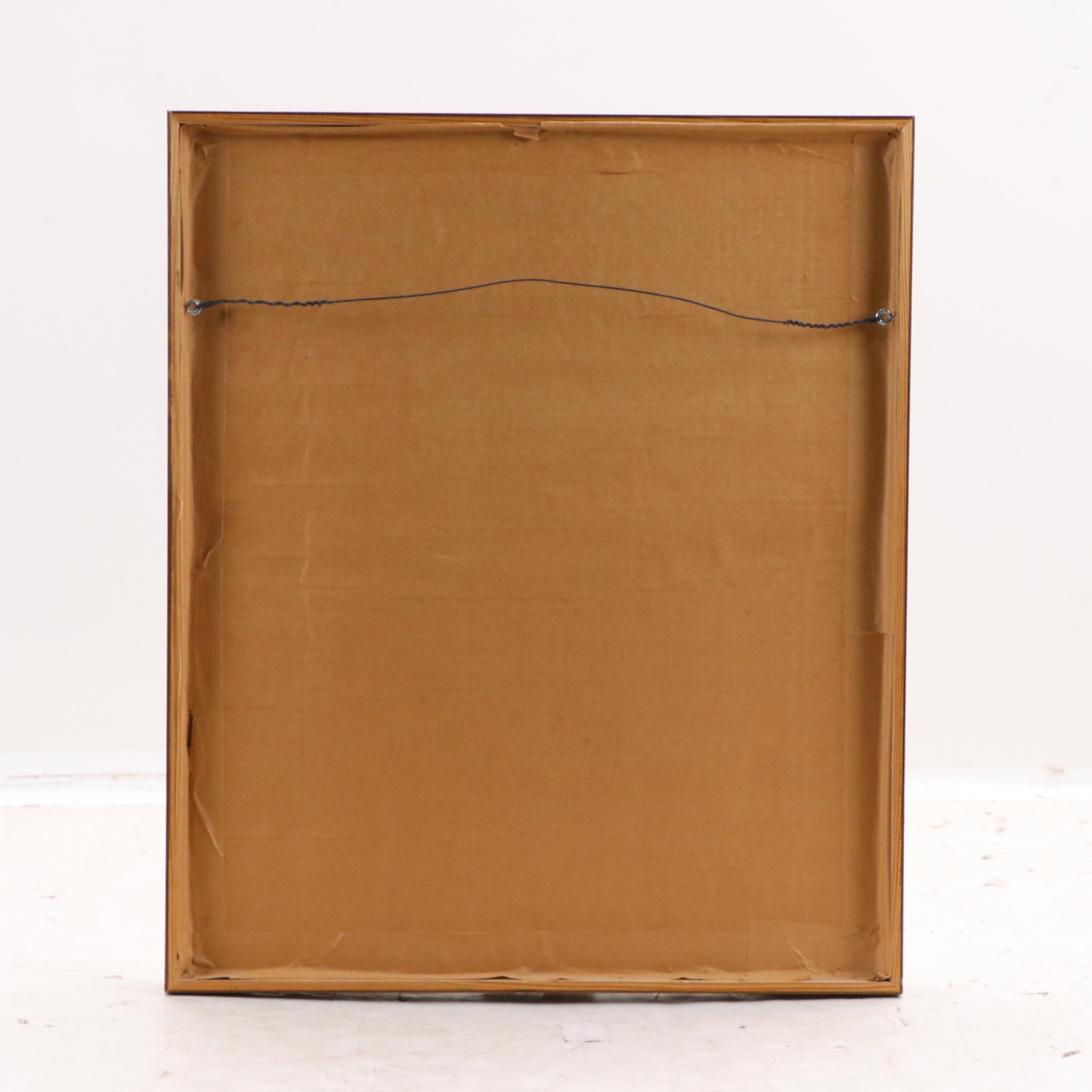 Ard Hammond Gouache Painting of Amelia Earhart, Early 20th Century