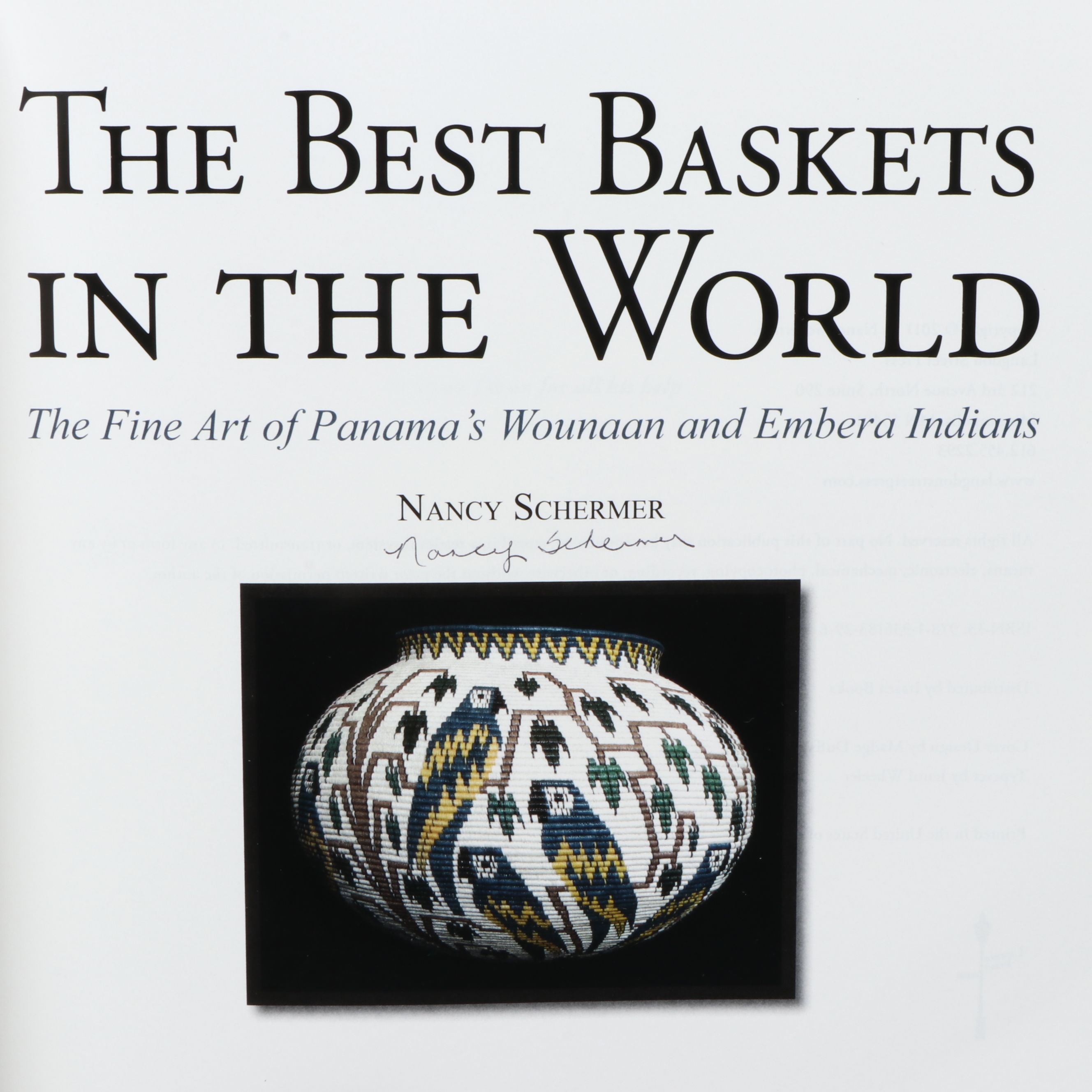 Darien Rainforest Woven Black Palm Chunga Fiber Basket Depicting Tropical Birds