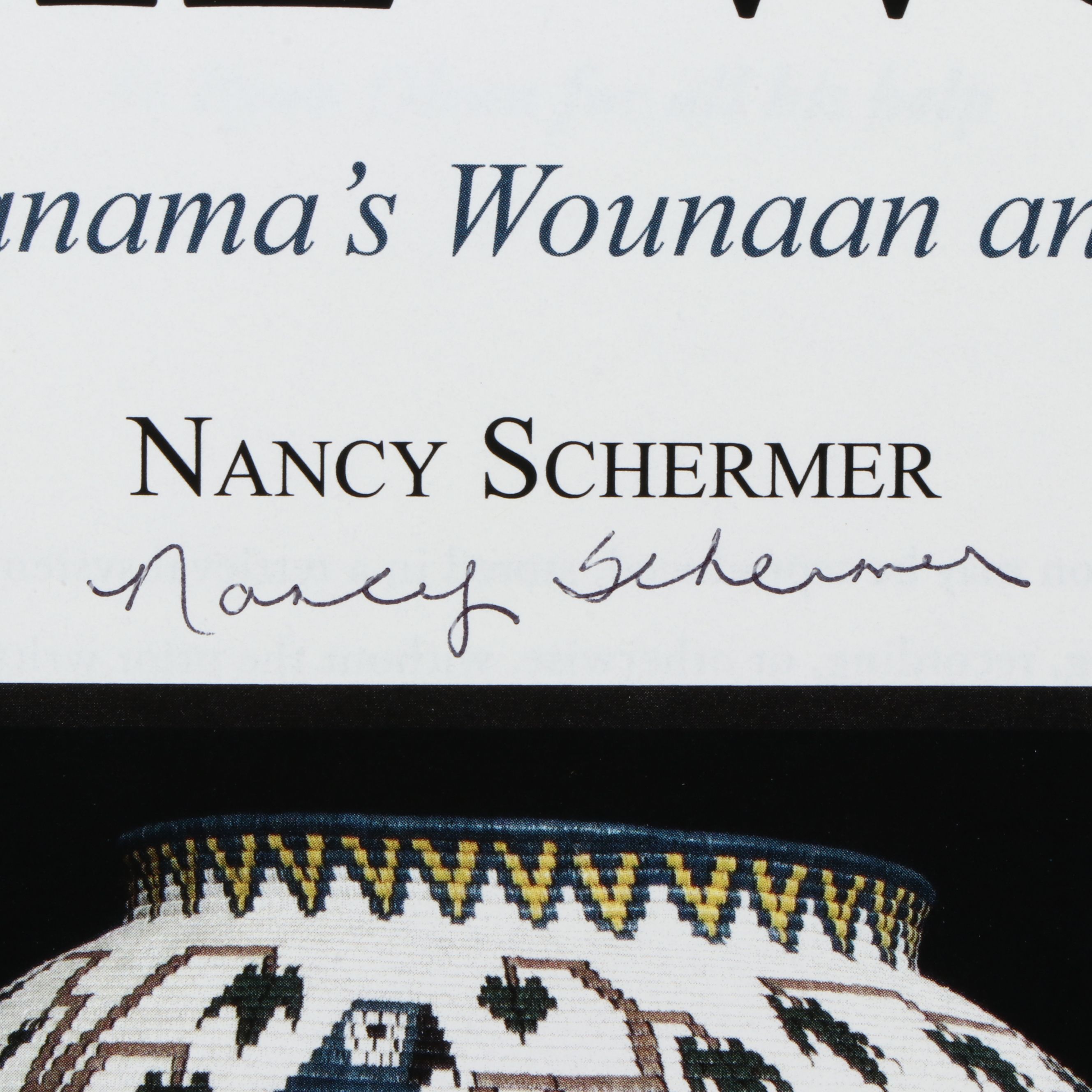 Darien Rainforest Woven Black Palm Chunga Fiber Basket Depicting Tropical Birds