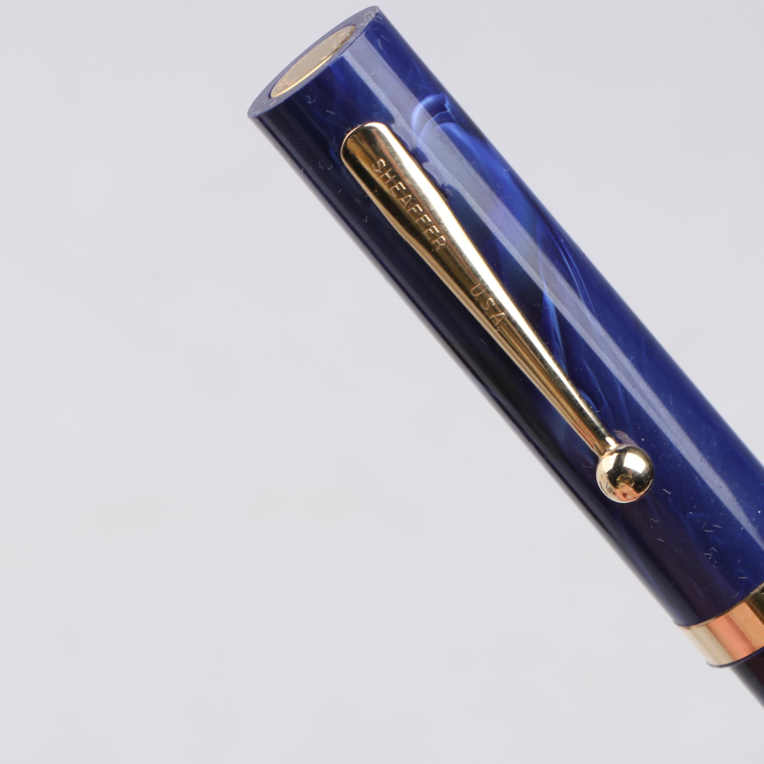 Sheaffer Fountain Pen with Cross, Hallmark and Other Metal Pens