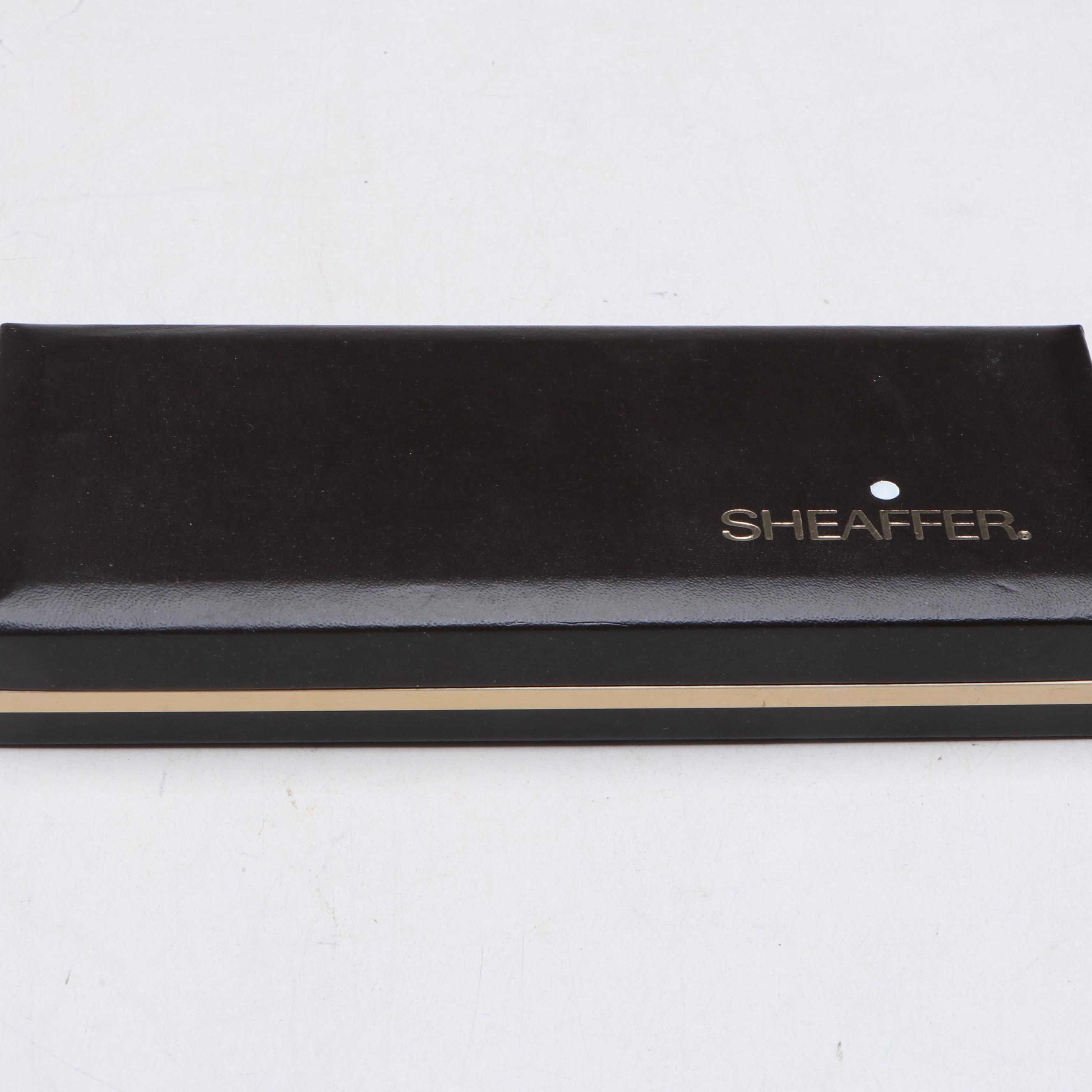 Sheaffer Fountain Pen with Cross, Hallmark and Other Metal Pens