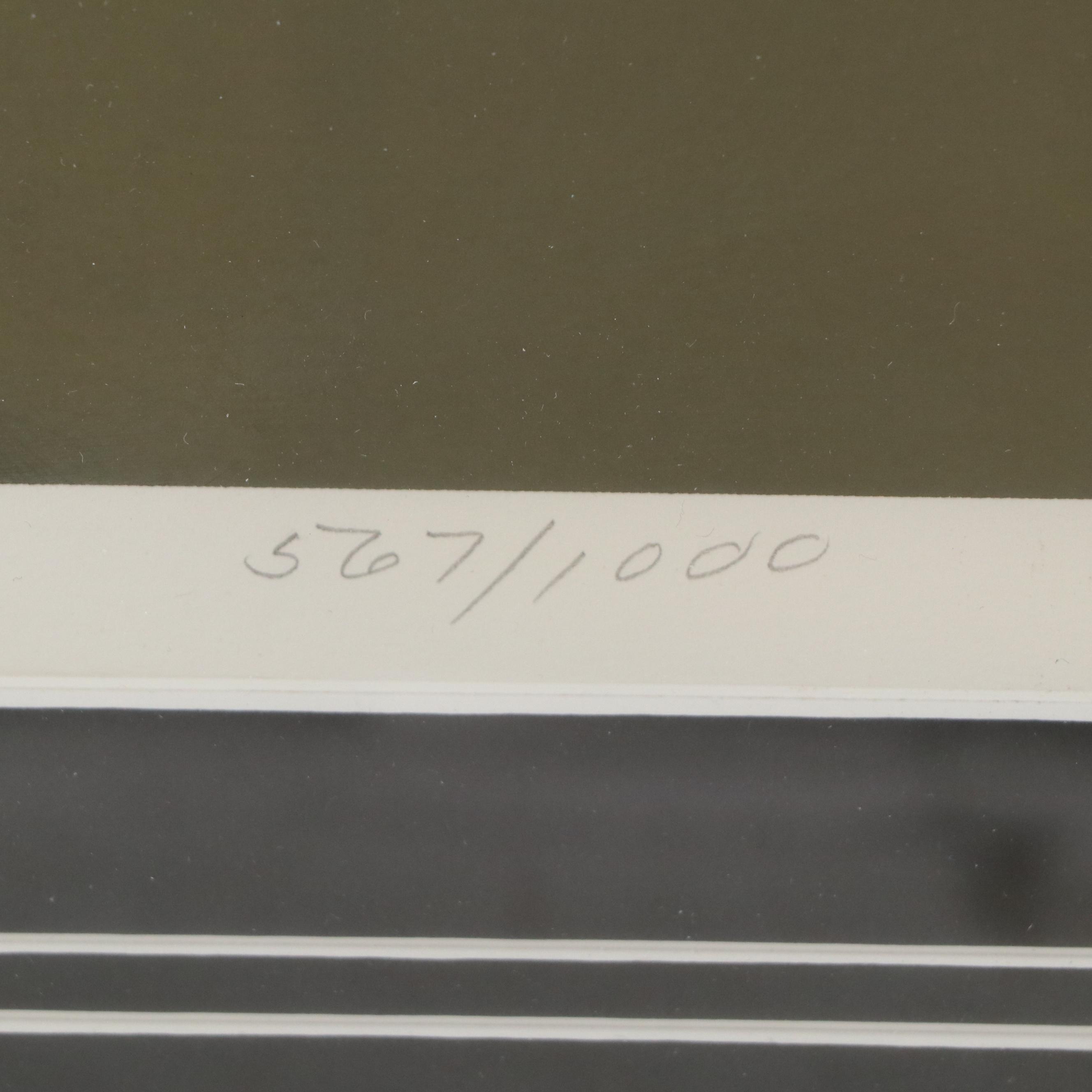 Charley Harper Serigraph "Convivial Pursuit"