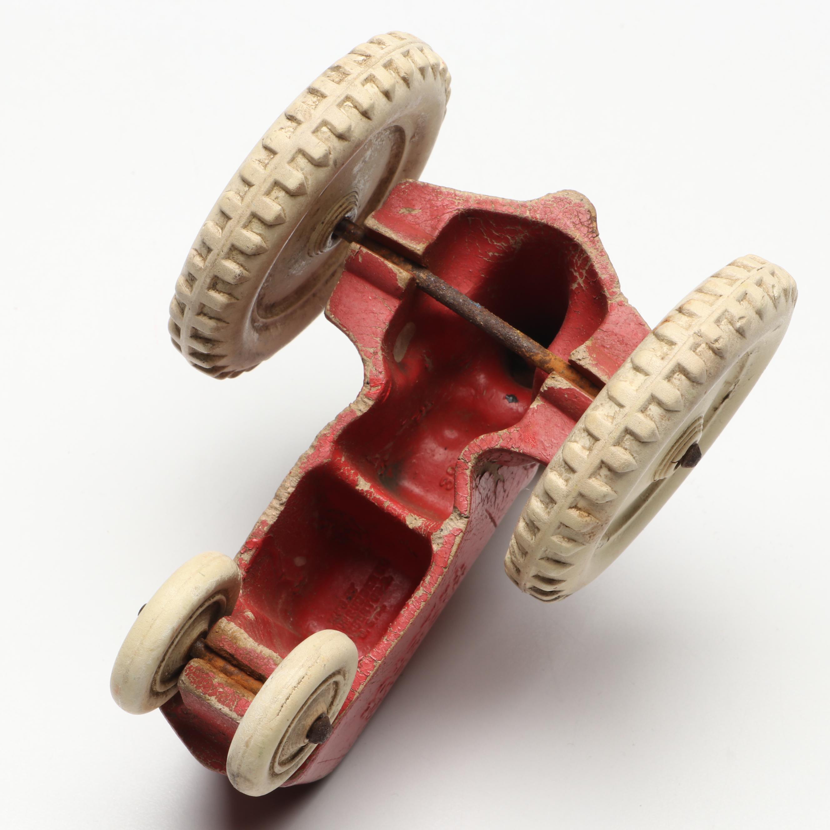 Sun Rubber Co. "Mickey's Tractor" Toy, 1930s