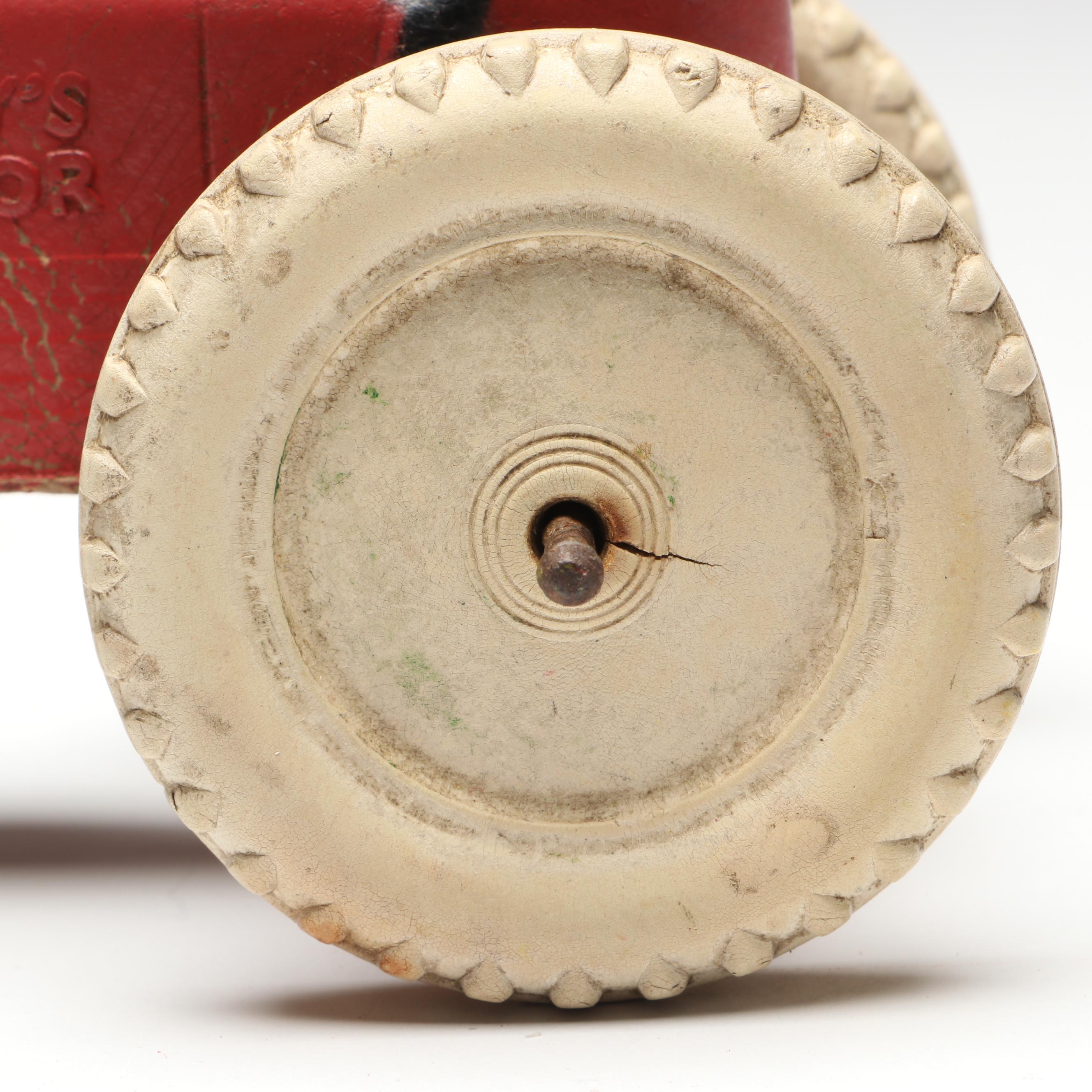 Sun Rubber Co. "Mickey's Tractor" Toy, 1930s