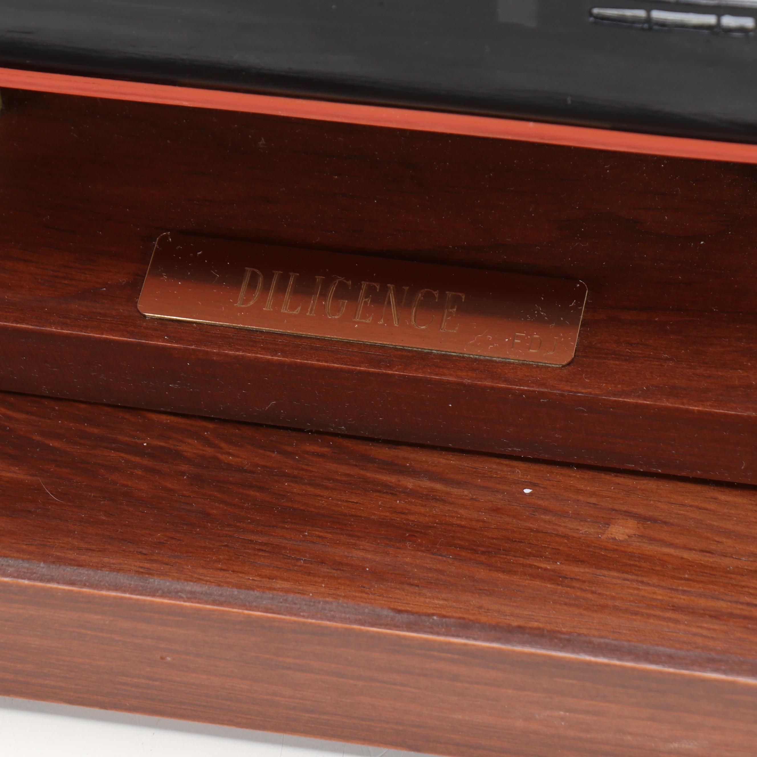 Handcrafted "Diligence" Wooden Model Ship