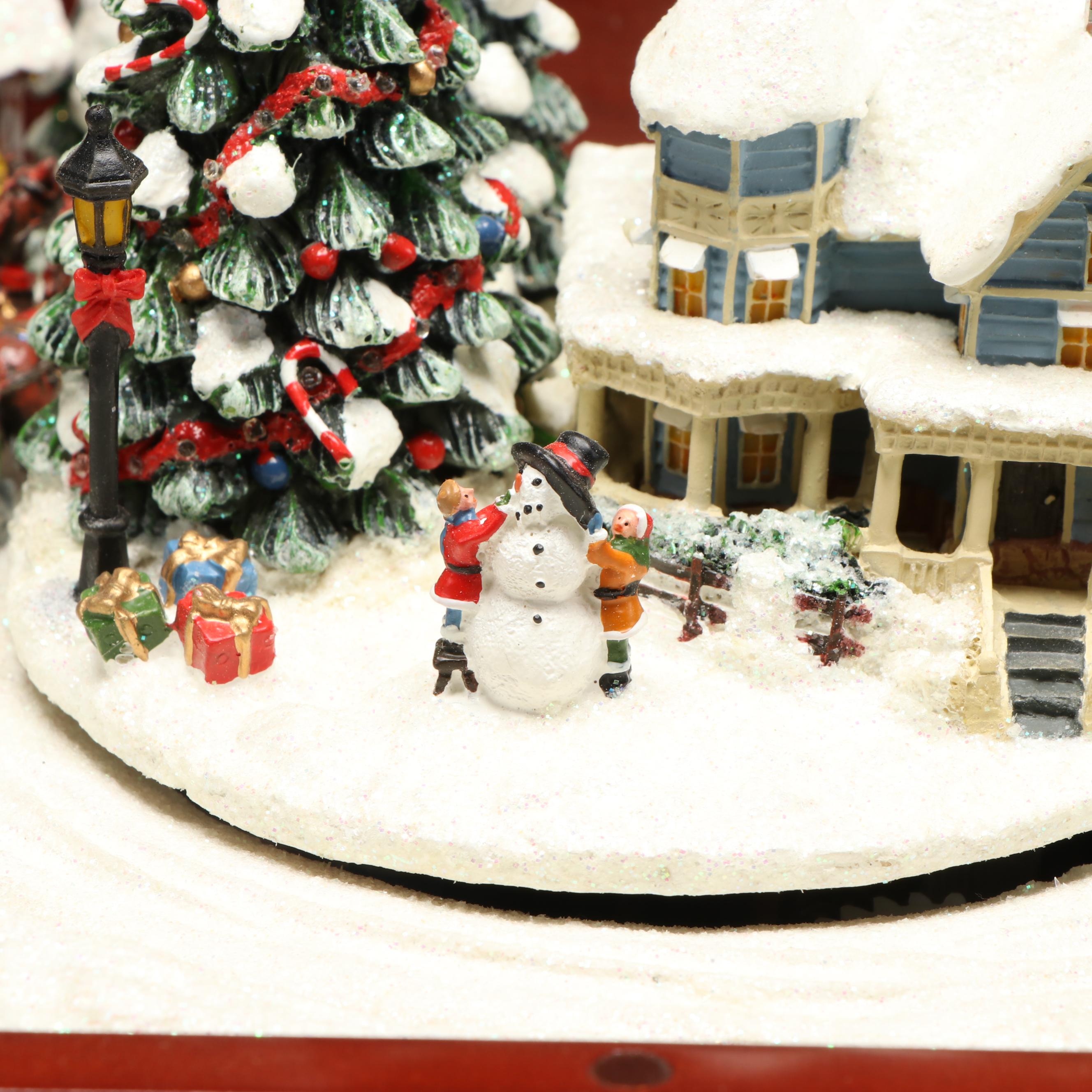 Ardleigh Elliott "Thomas Kinkade Holiday Memories" Music Box