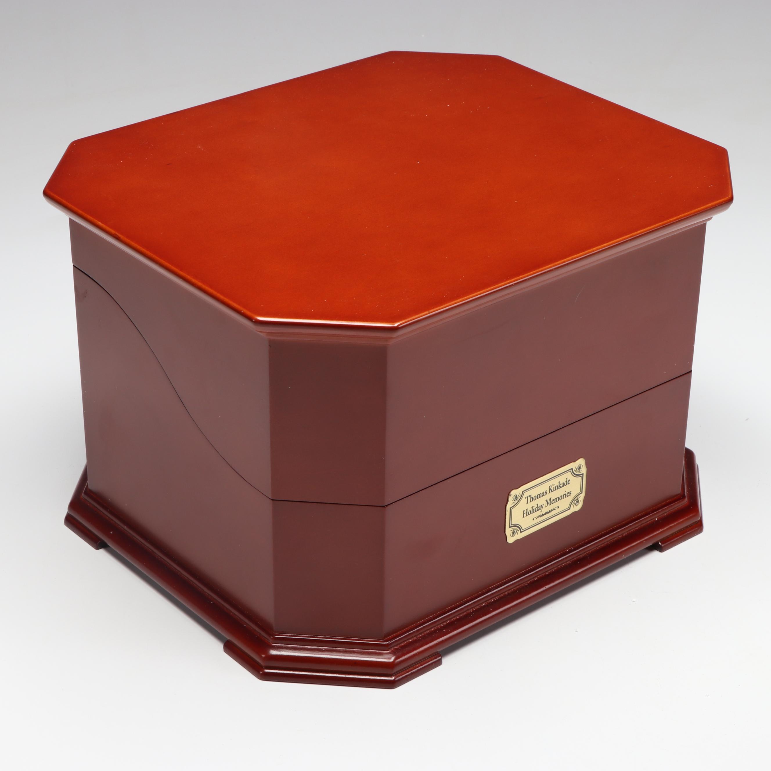 Ardleigh Elliott "Thomas Kinkade Holiday Memories" Music Box