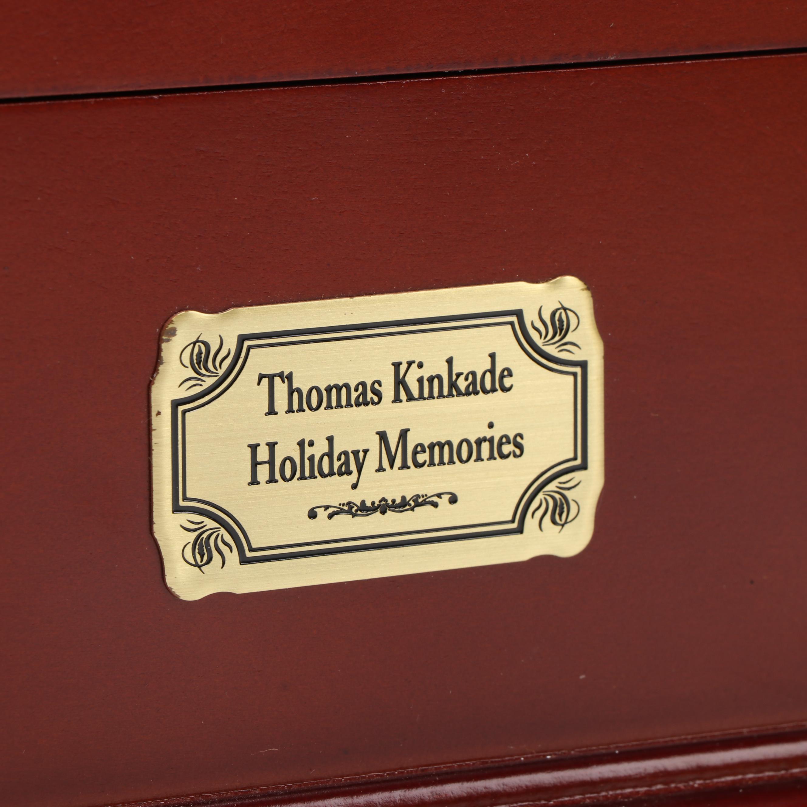 Ardleigh Elliott "Thomas Kinkade Holiday Memories" Music Box