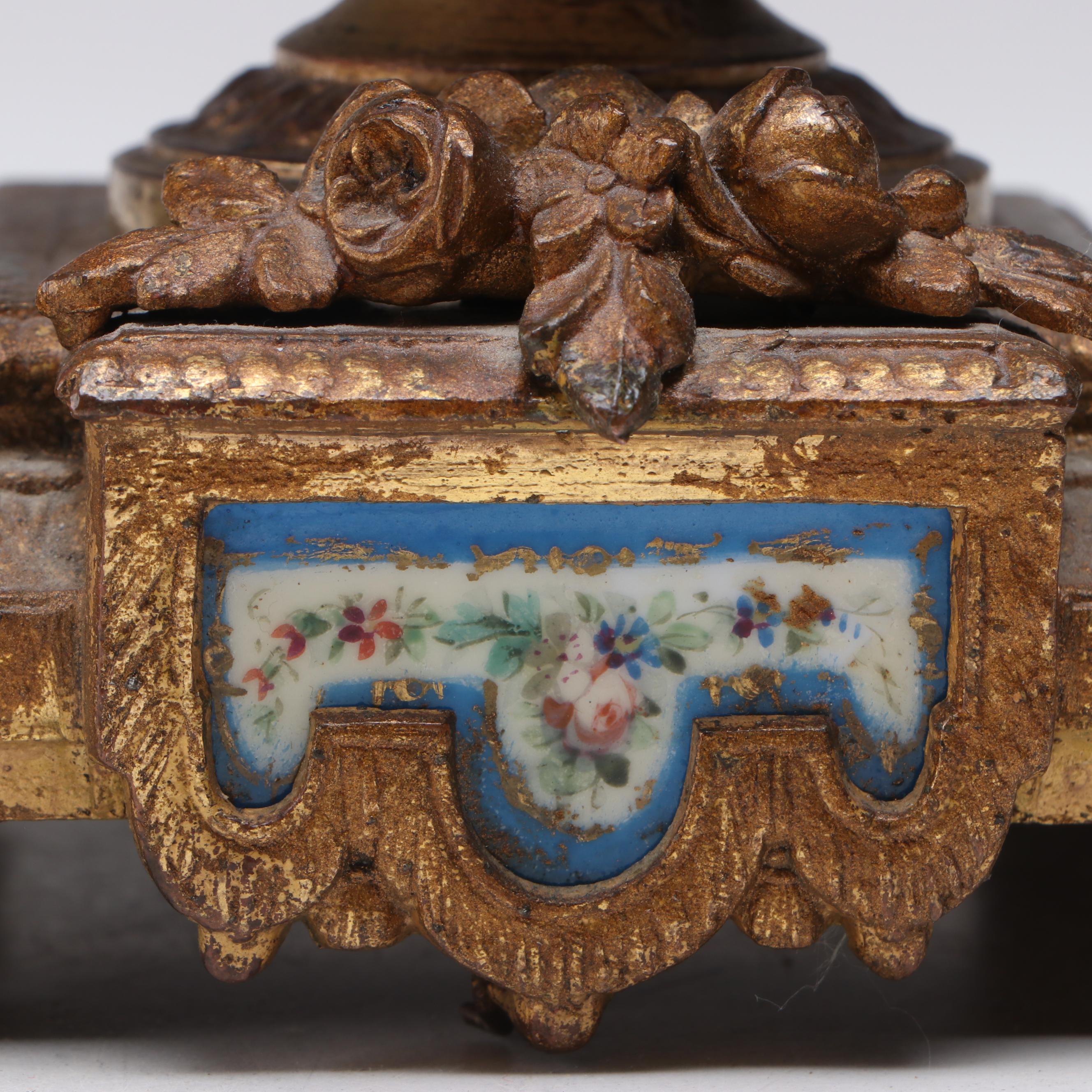 French Neoclassical Sèvres Style Garniture Urns