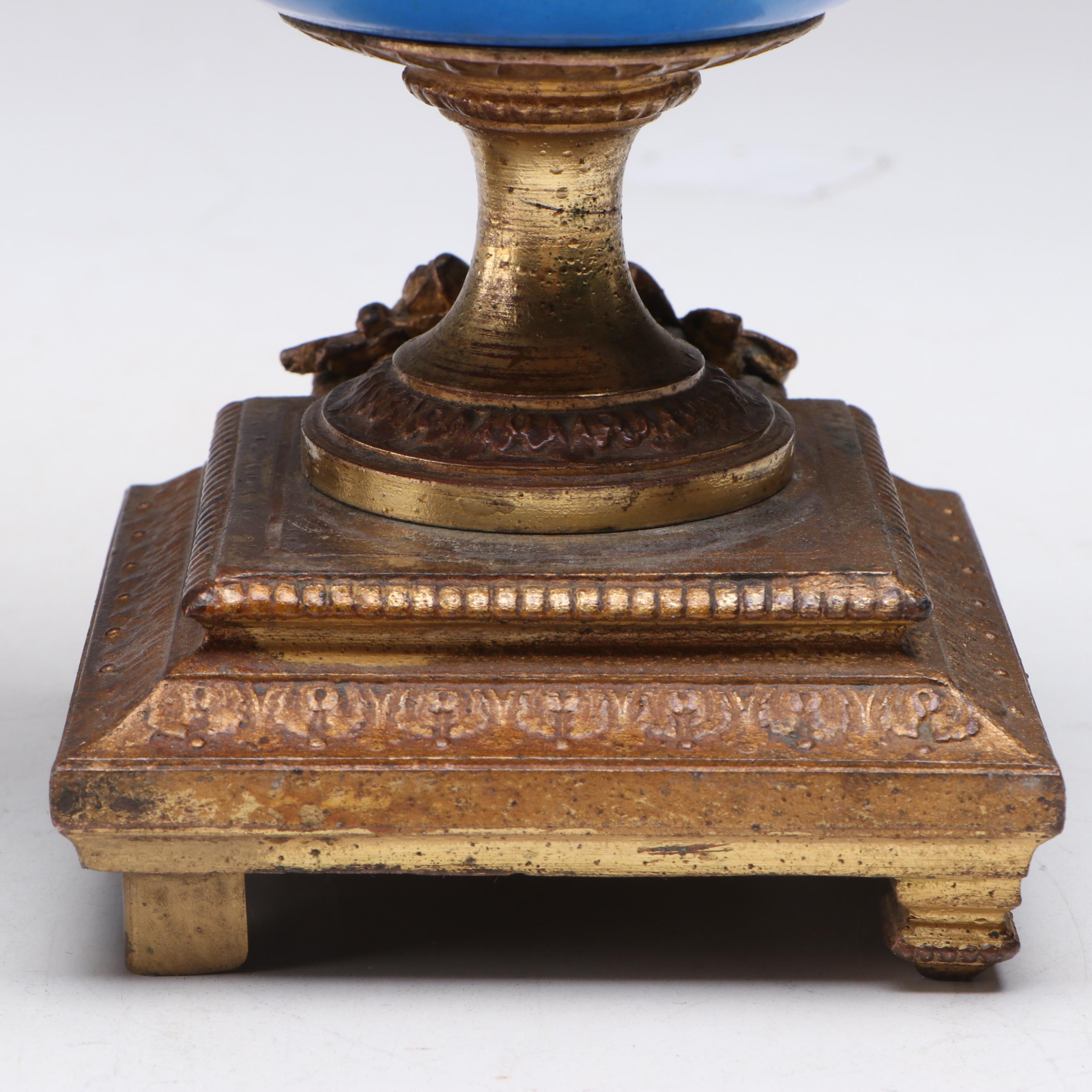 French Neoclassical Sèvres Style Garniture Urns