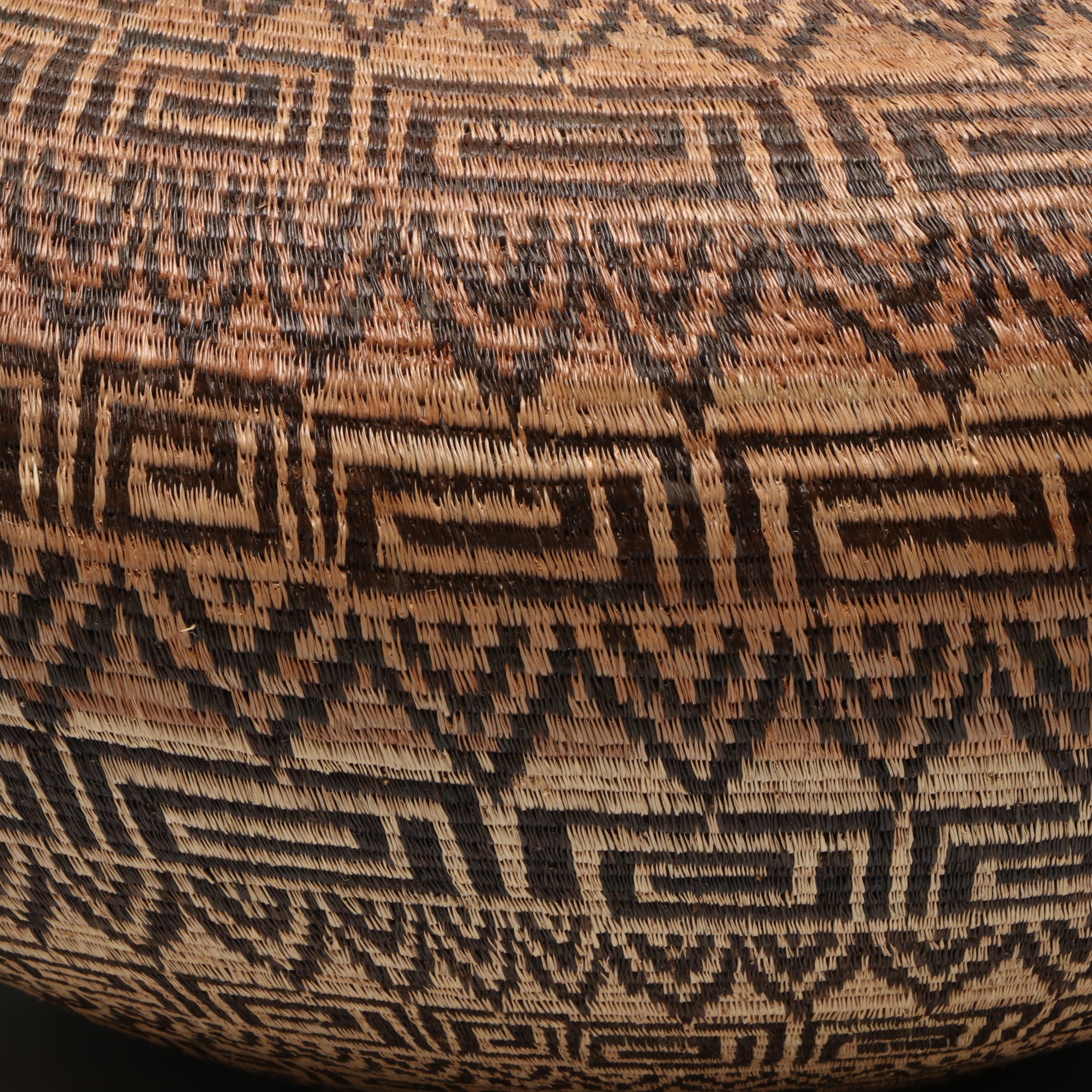 Panamanian Emberá-Wounaan Chunga Fiber Basket