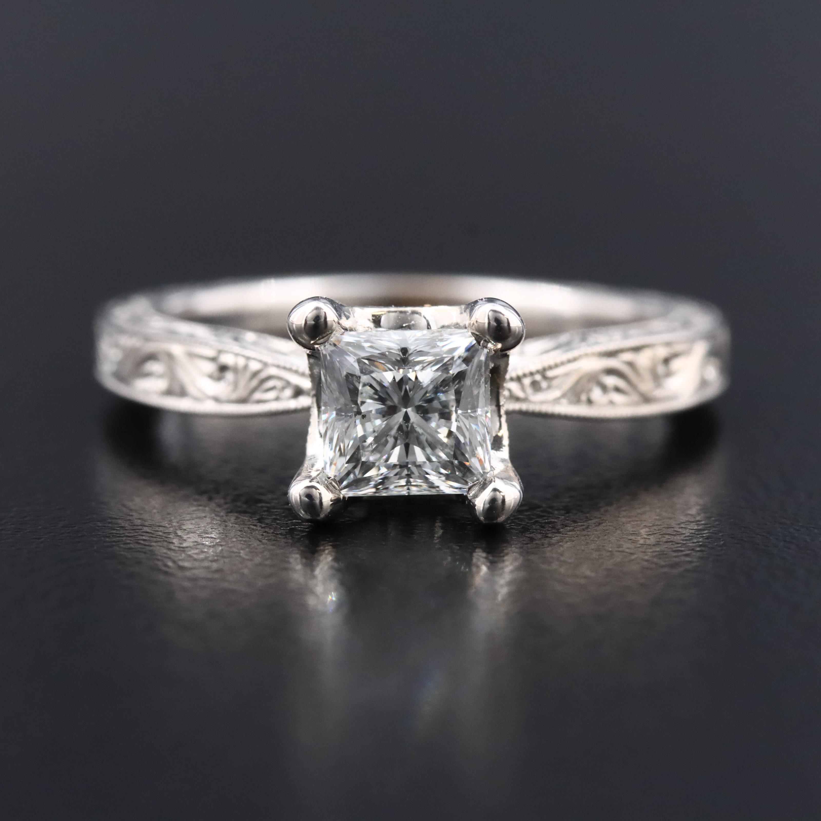 18K 1.13 CTW Diamond Ring