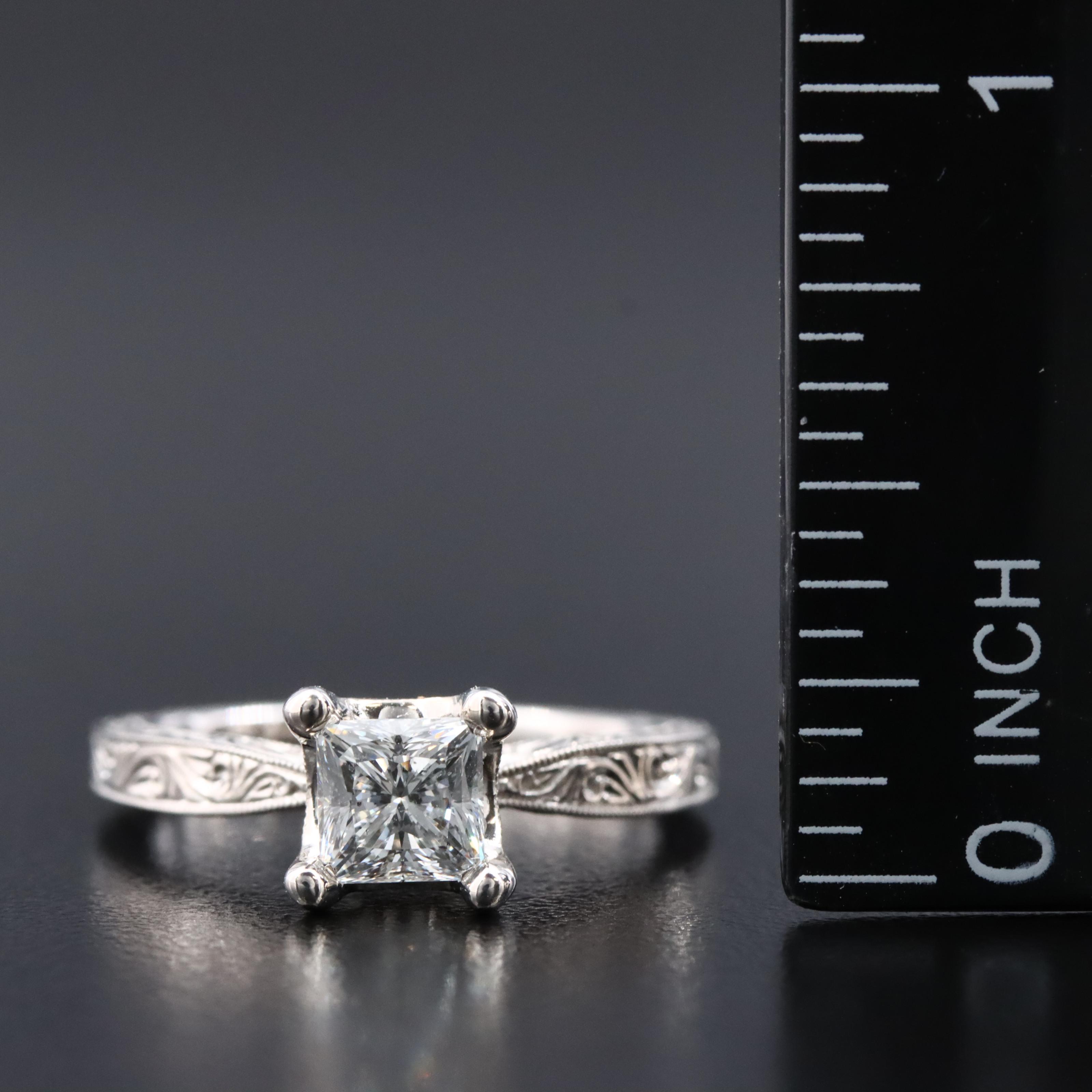 18K 1.13 CTW Diamond Ring