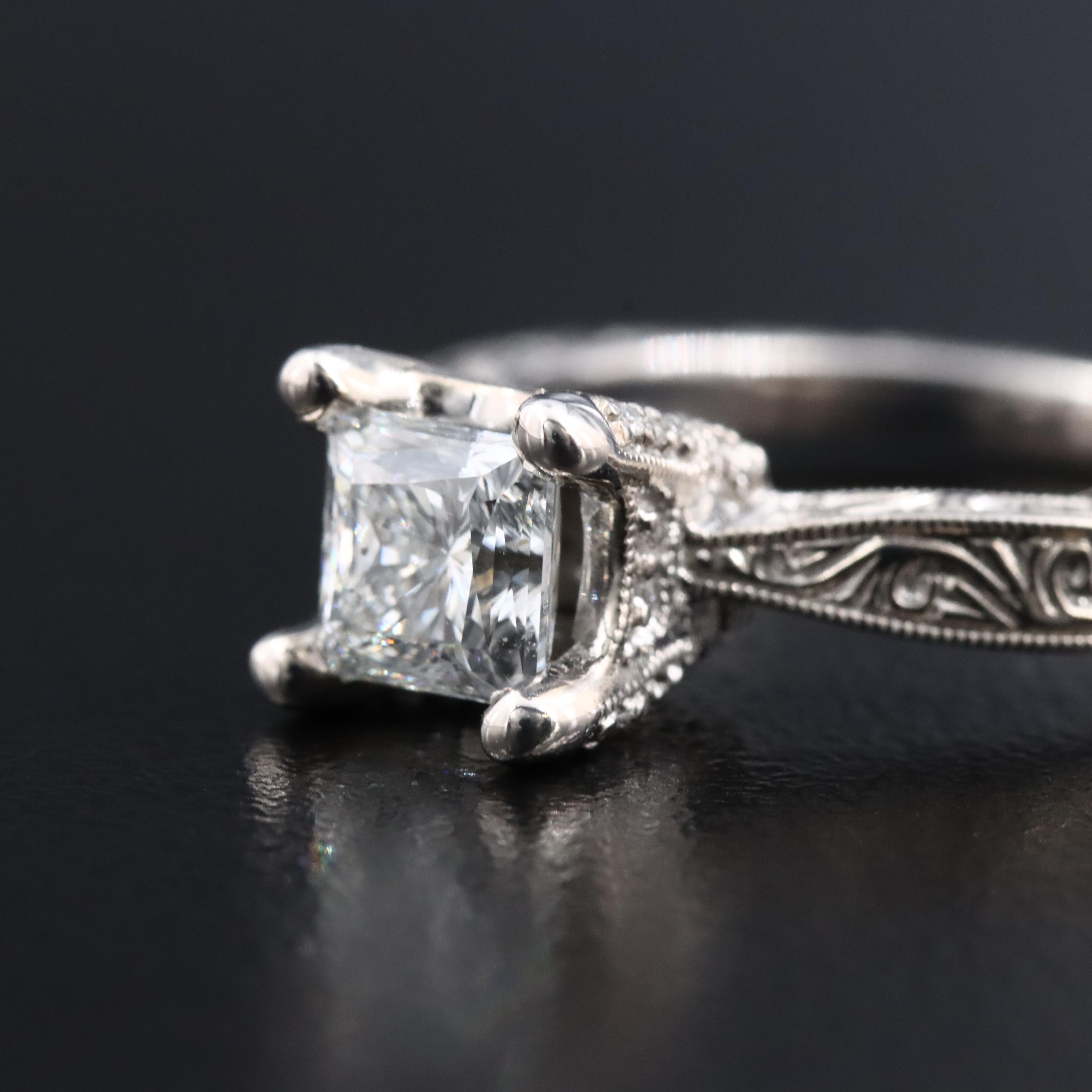 18K 1.13 CTW Diamond Ring