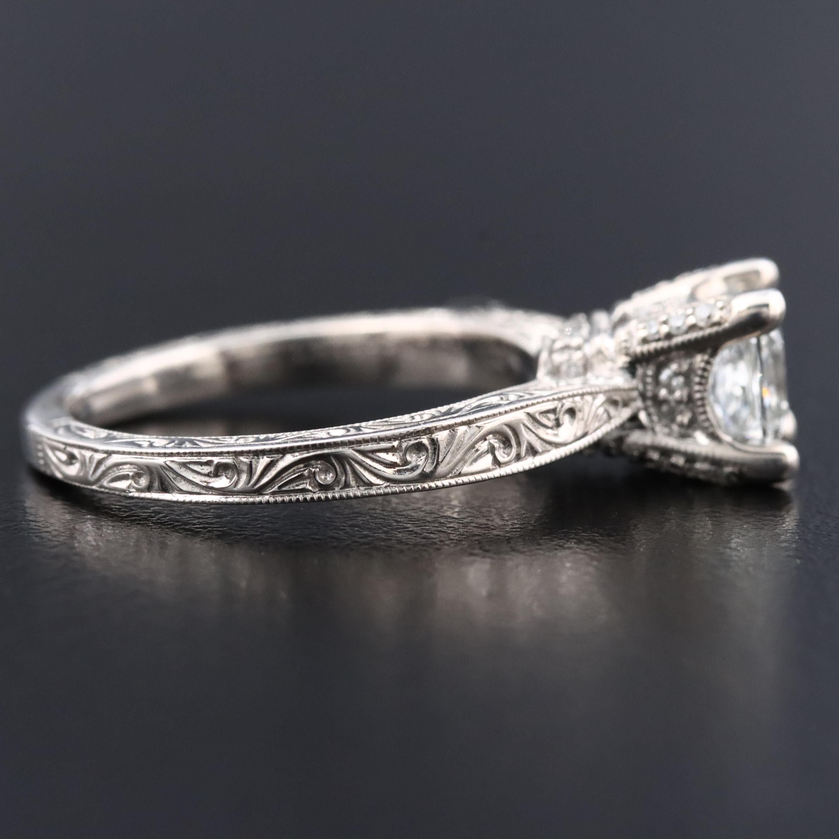 18K 1.13 CTW Diamond Ring