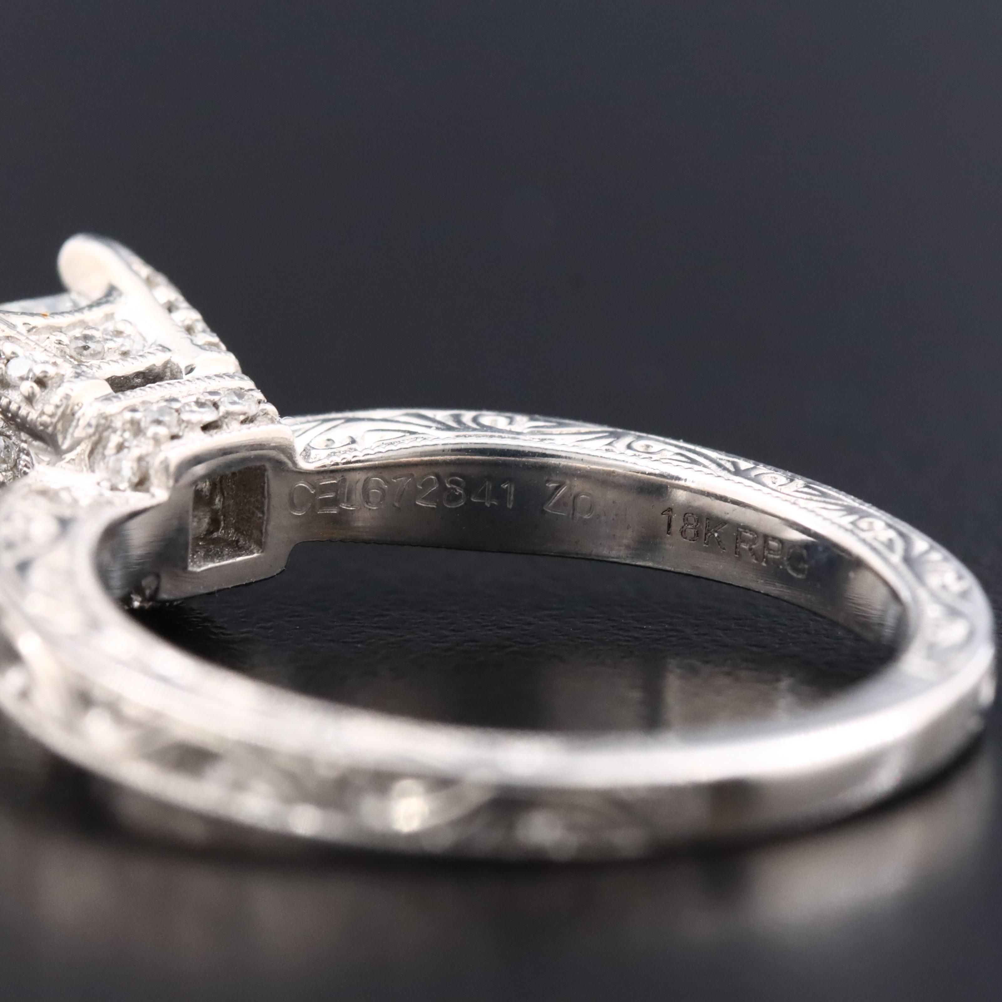 18K 1.13 CTW Diamond Ring