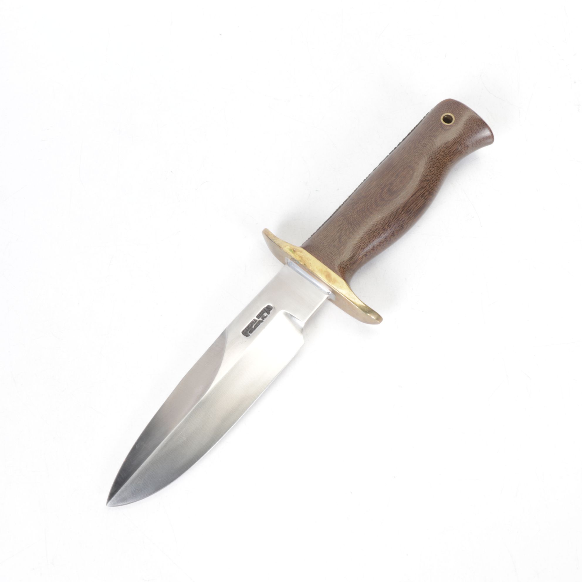 Randall Made Micarta Handled 5" Modified Spear Point Knife