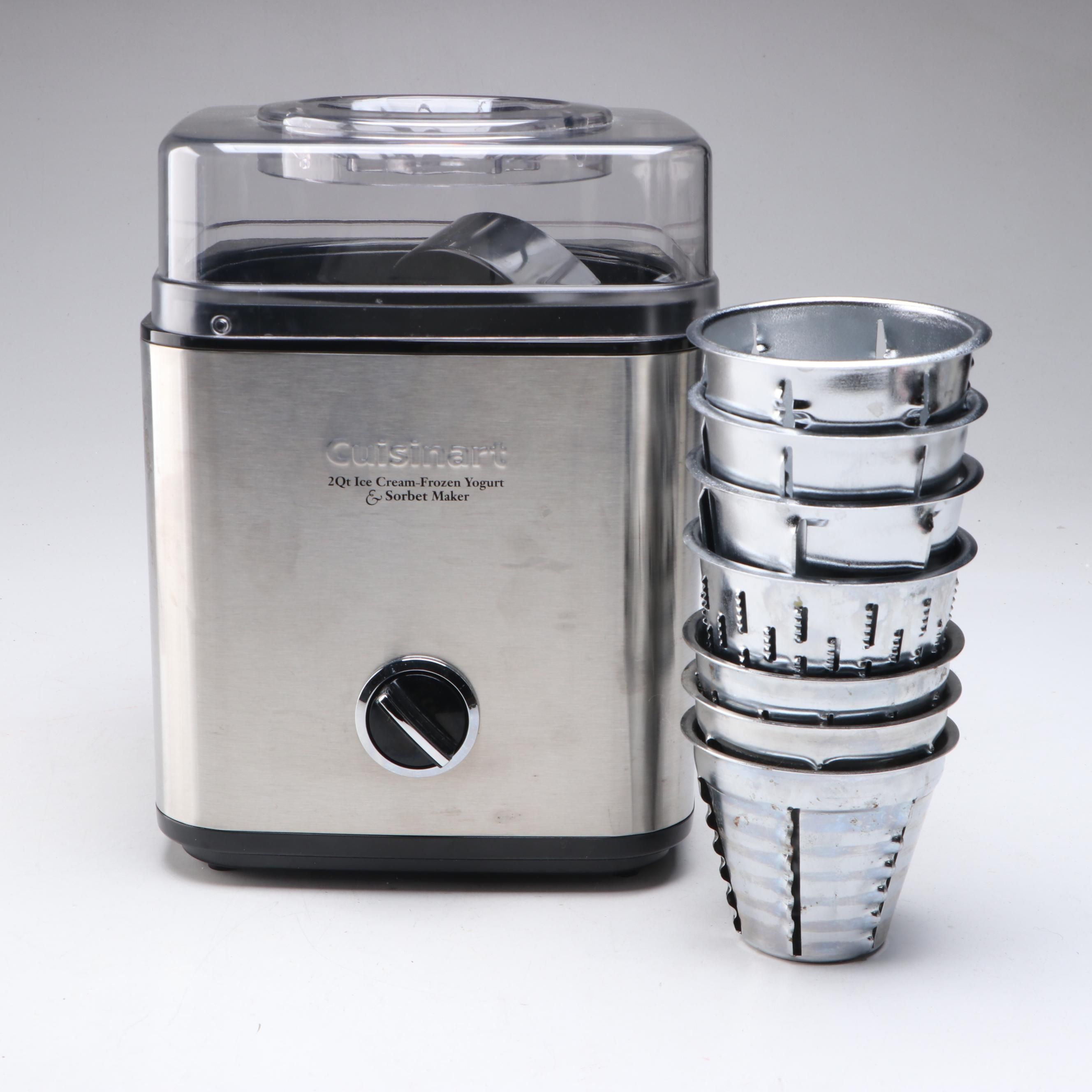 Cuisinart 2Qt. Ice Cream, Frozen Yogurt and Sorbet Maker