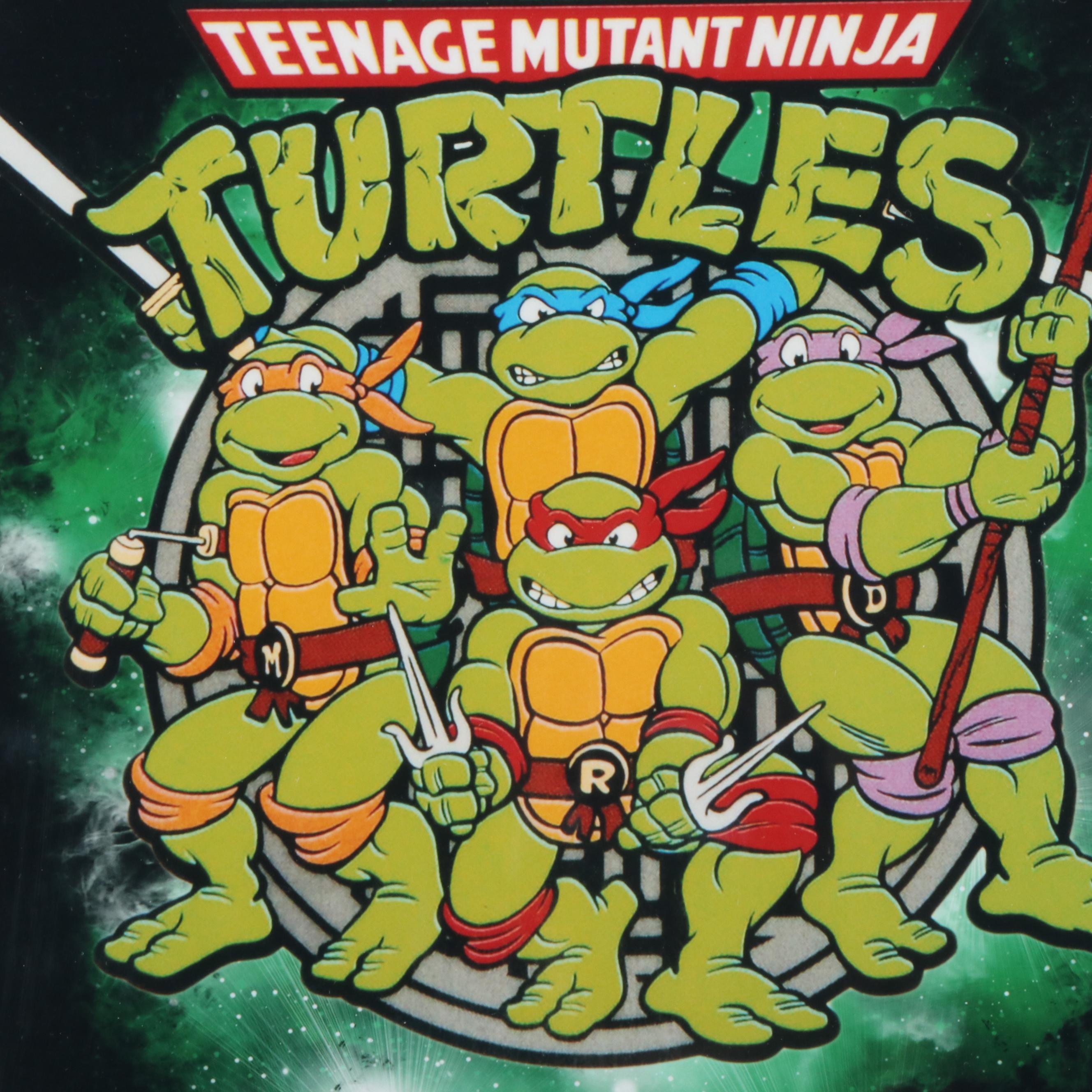 Jim Lawson Signed “Teenage Mutant Ninja Turtles” Print in Matted Frame, Beckett