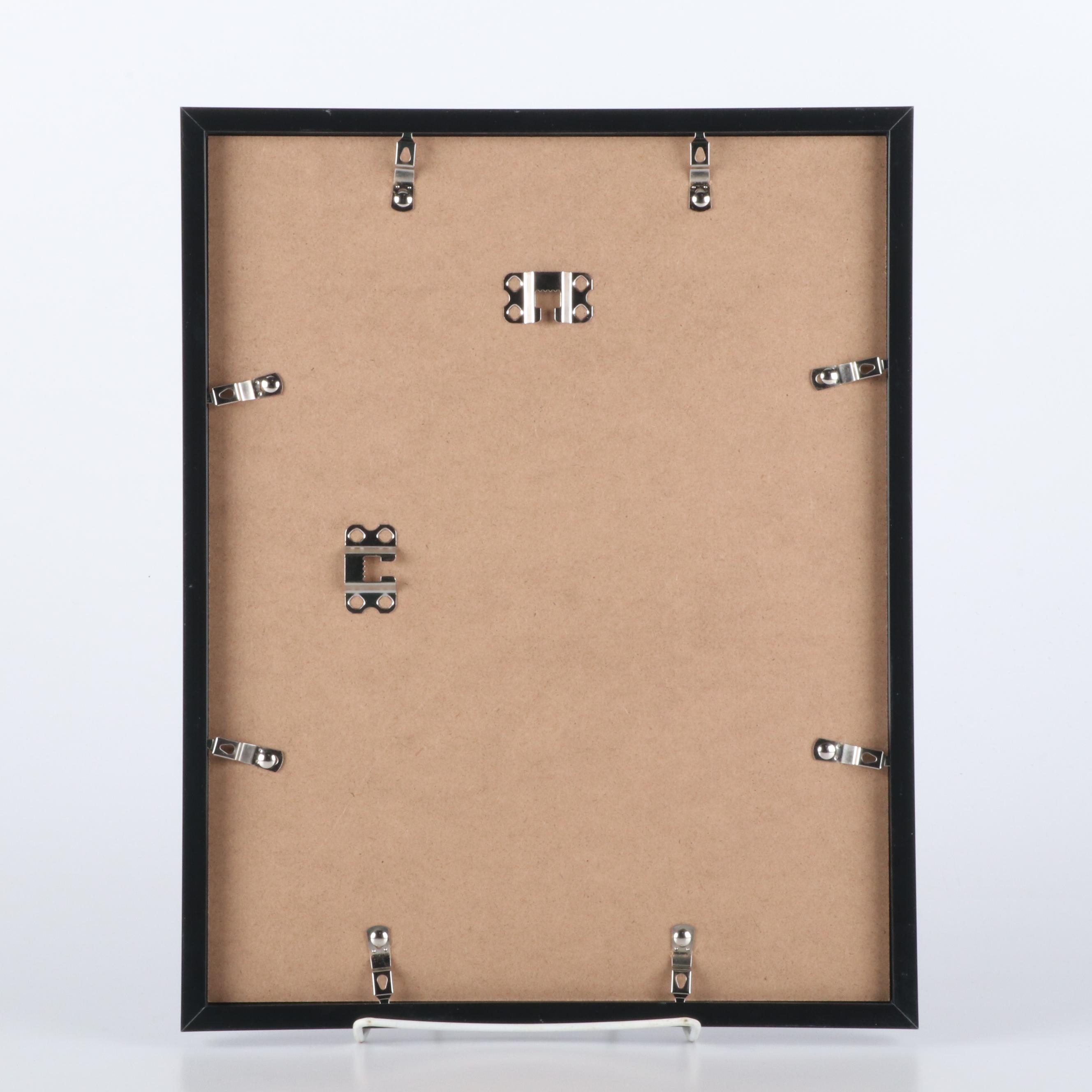 Jim Lawson Signed “Teenage Mutant Ninja Turtles” Print in Matted Frame, Beckett