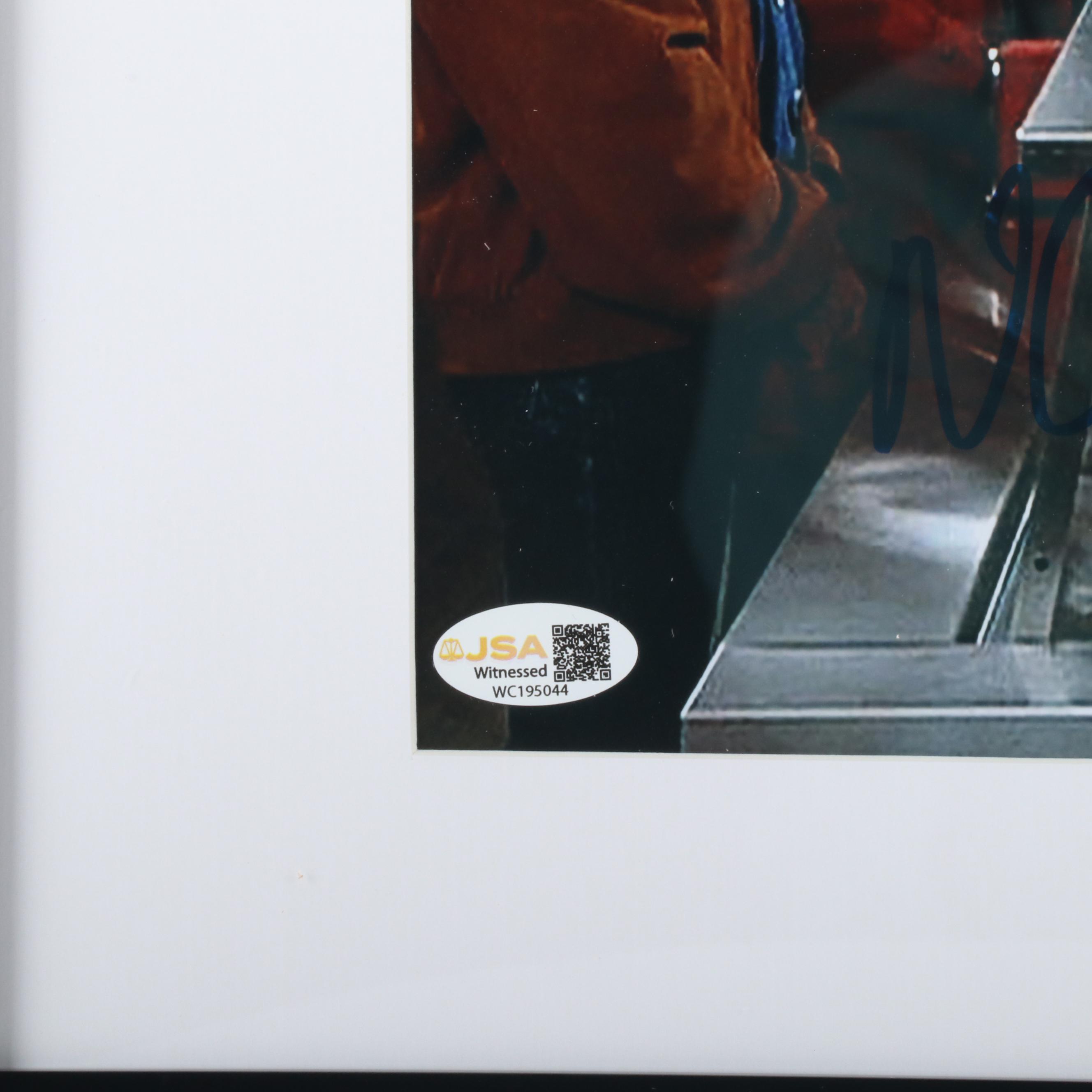 Larry Thomas Signed “No Soup For You!” Seinfeld Print in Matted Frame, JSA