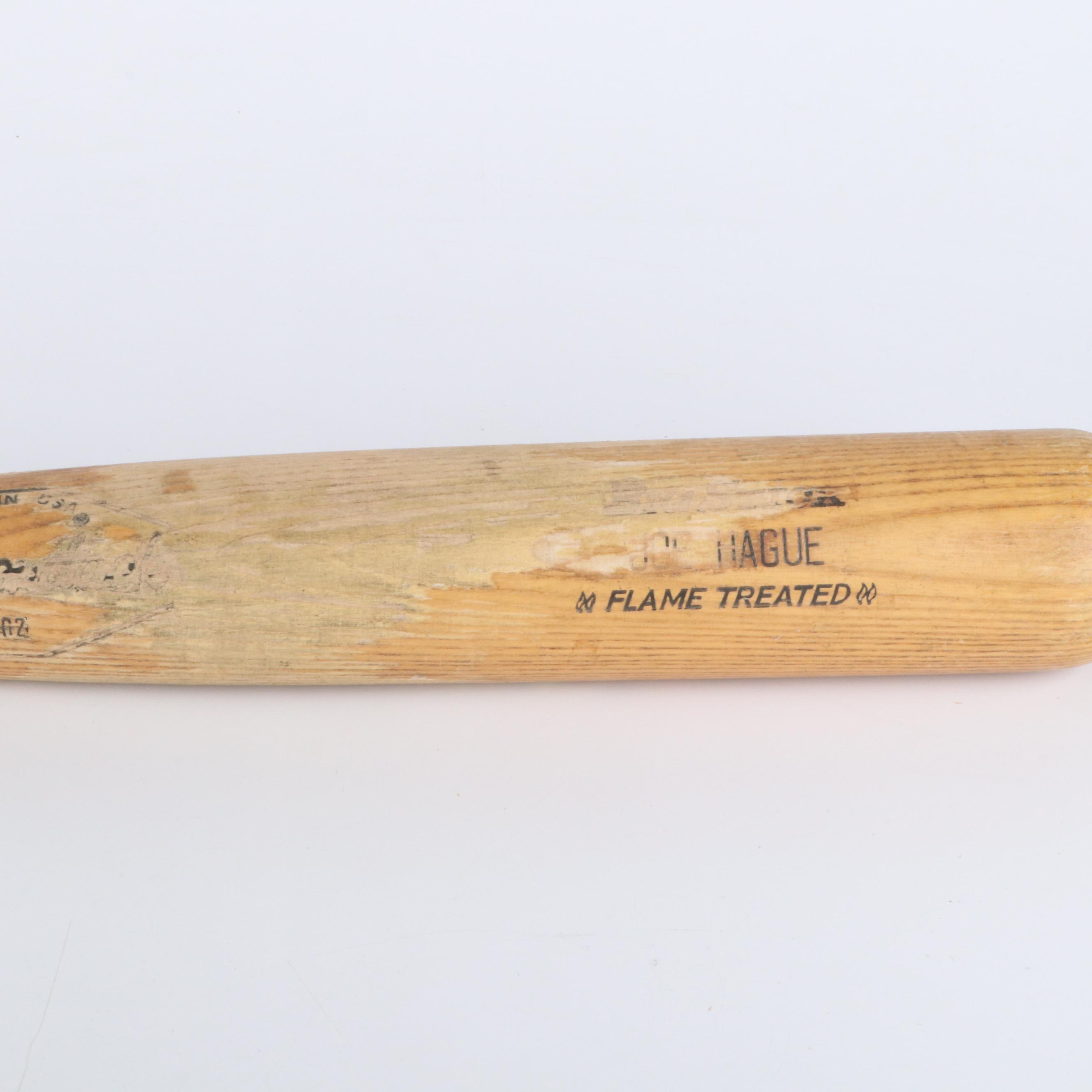 Four Vintage Baseball Bats, Louisville Slugger and Adirondack