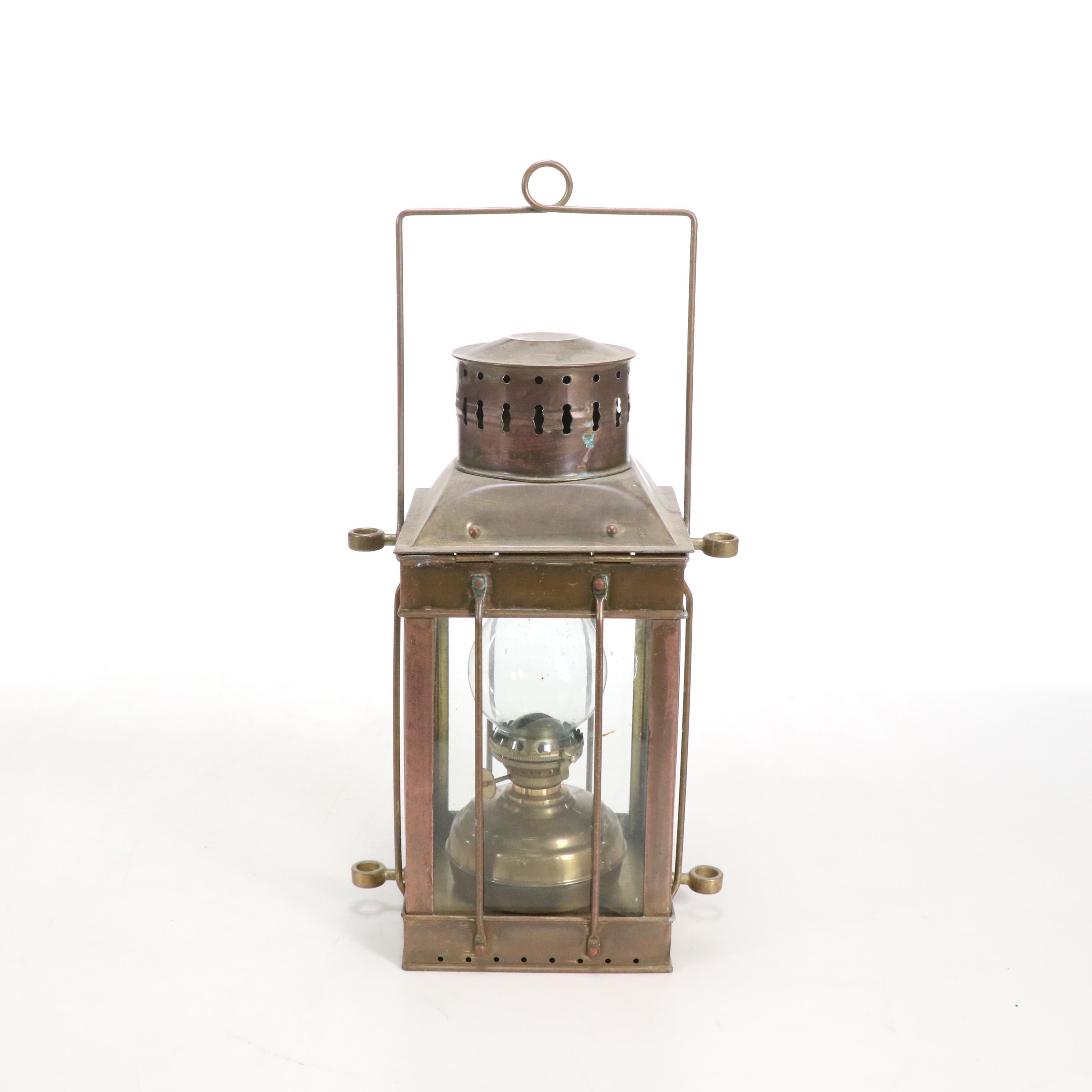 Neptune NR Brass Oil Ship Lanterns