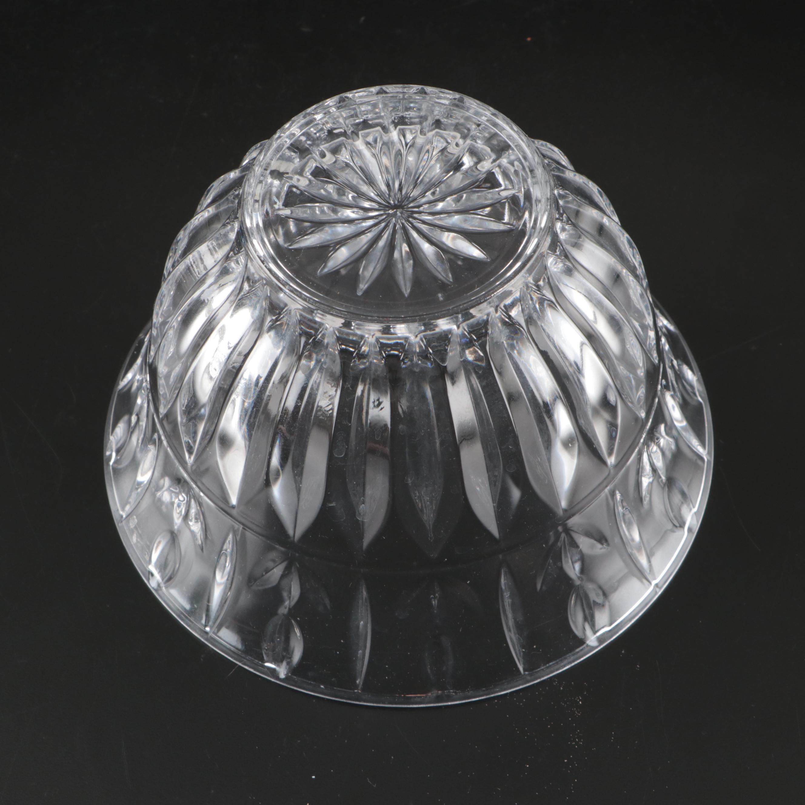 Block "Tulip Garden" Crystal Bowl with Godinger "Dublin" Vase