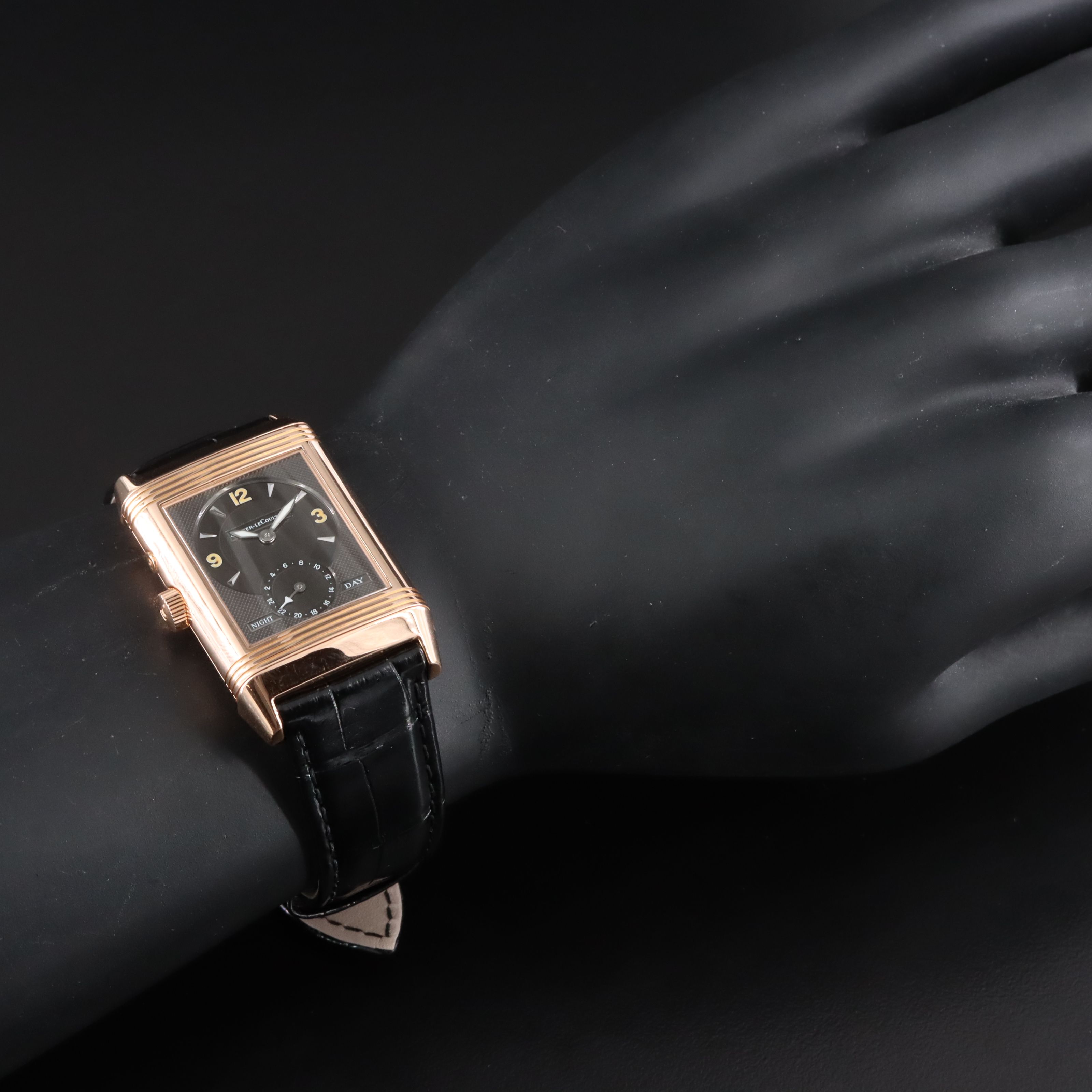 Jaeger-LeCoultre Reverso Duoface Day and Night 18K Watch