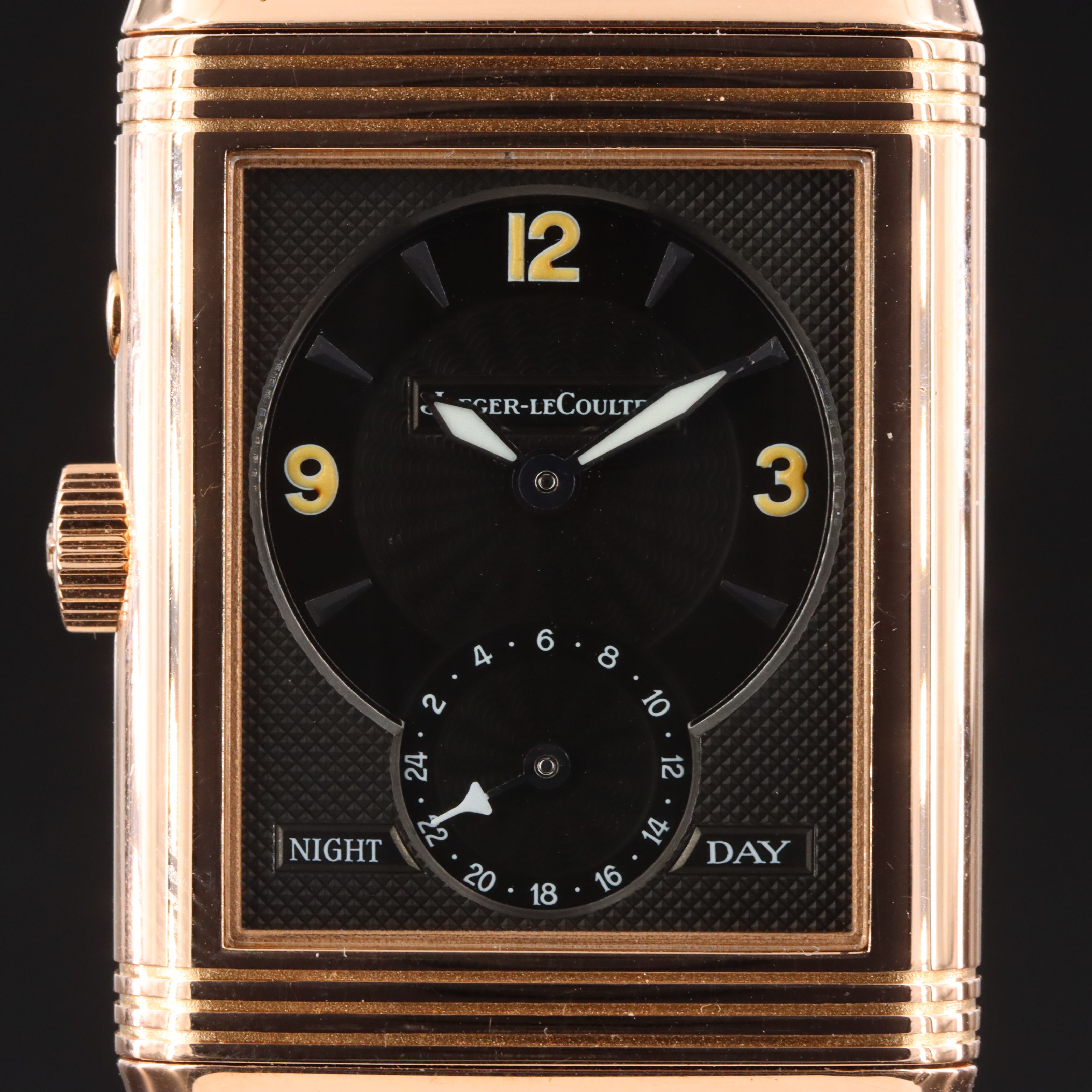Jaeger-LeCoultre Reverso Duoface Day and Night 18K Watch