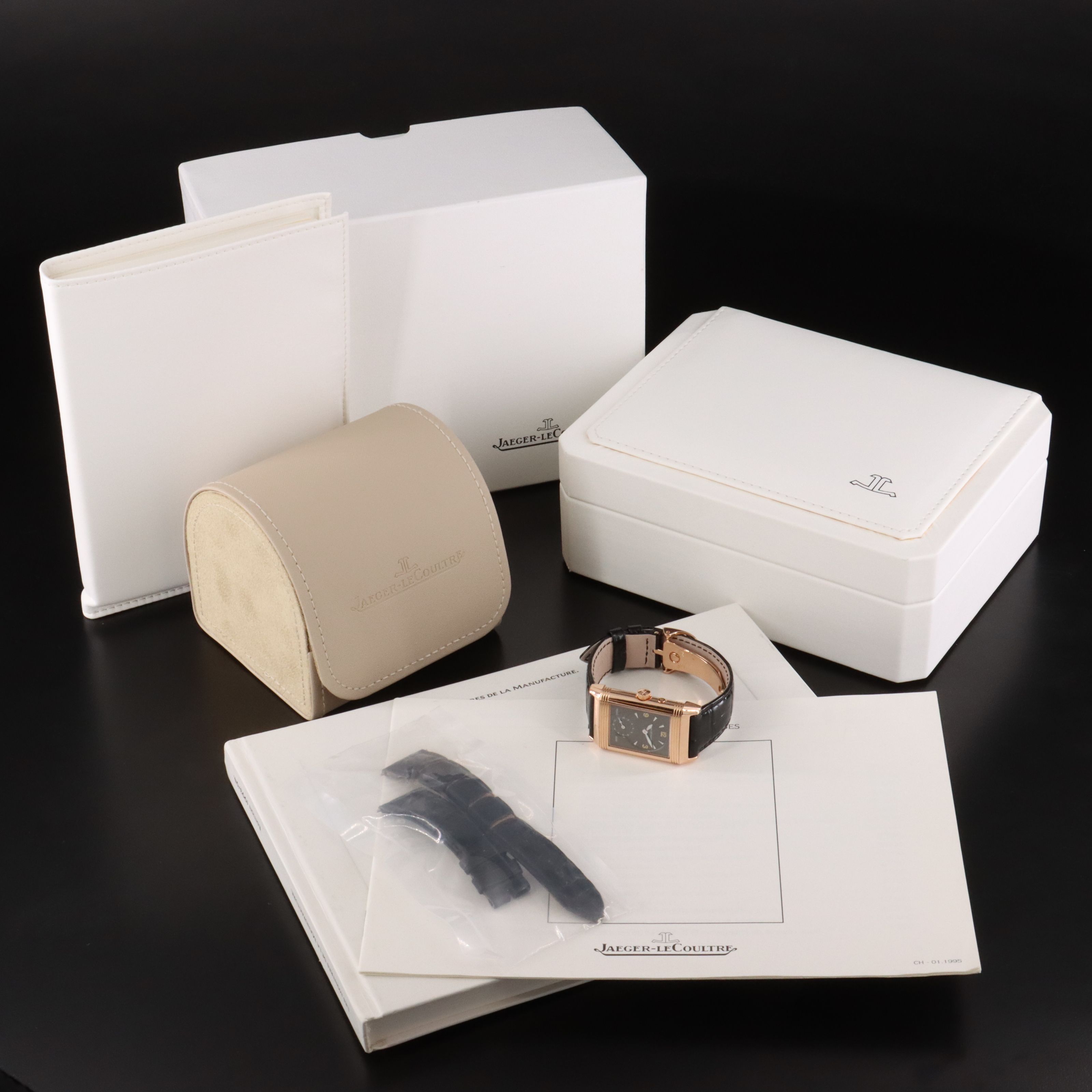 Jaeger-LeCoultre Reverso Duoface Day and Night 18K Watch