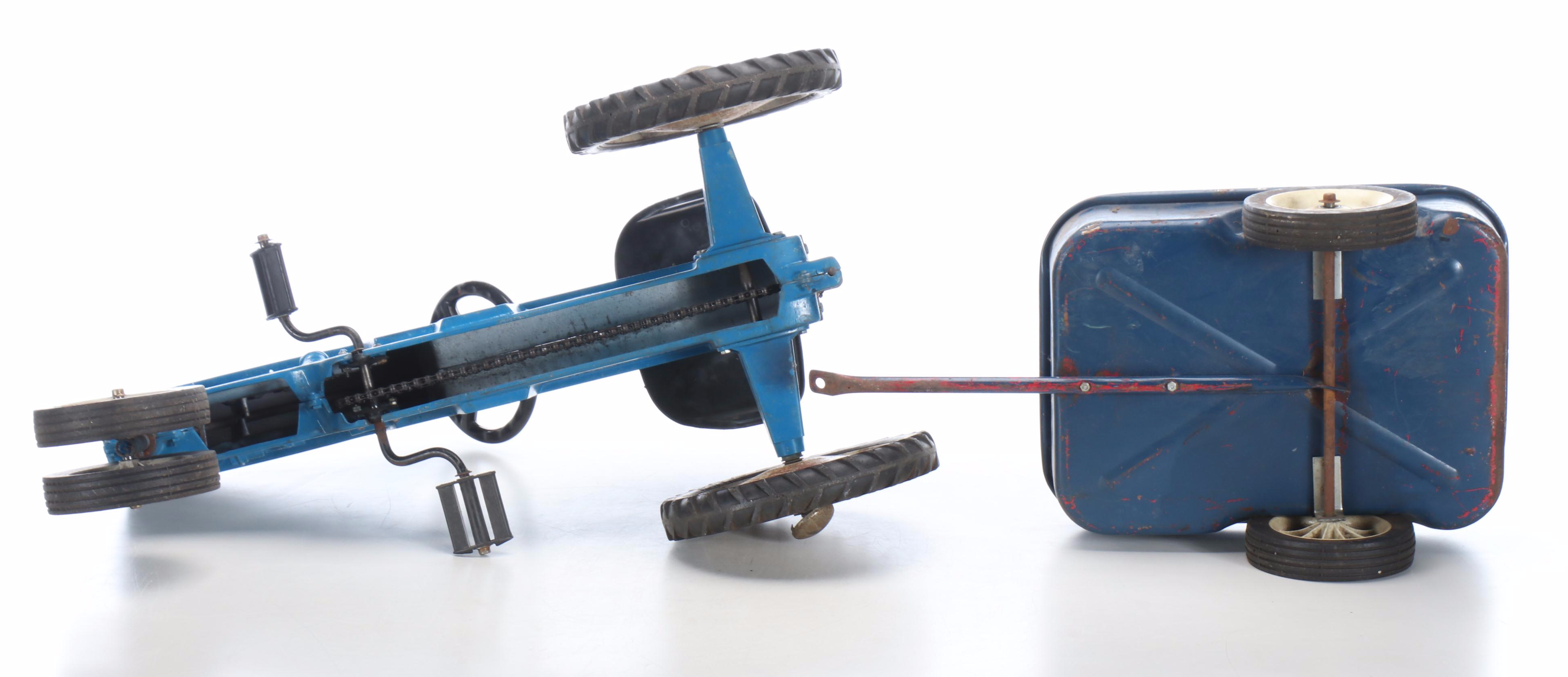 Vintage Ford TW-20 Ride-On Pedal Tractor