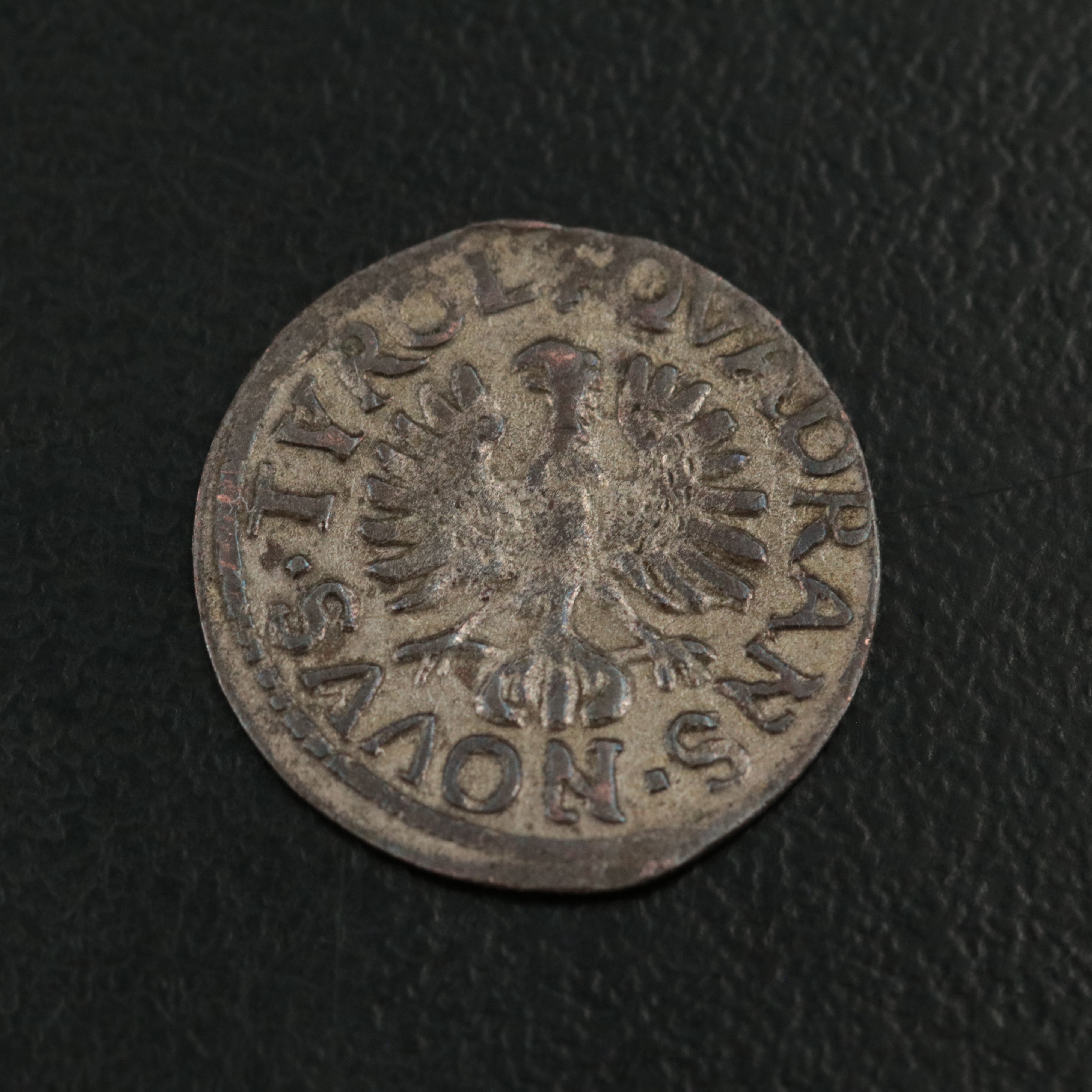 1619-1625 Austria Silver Quadrans (4 heller) Coin