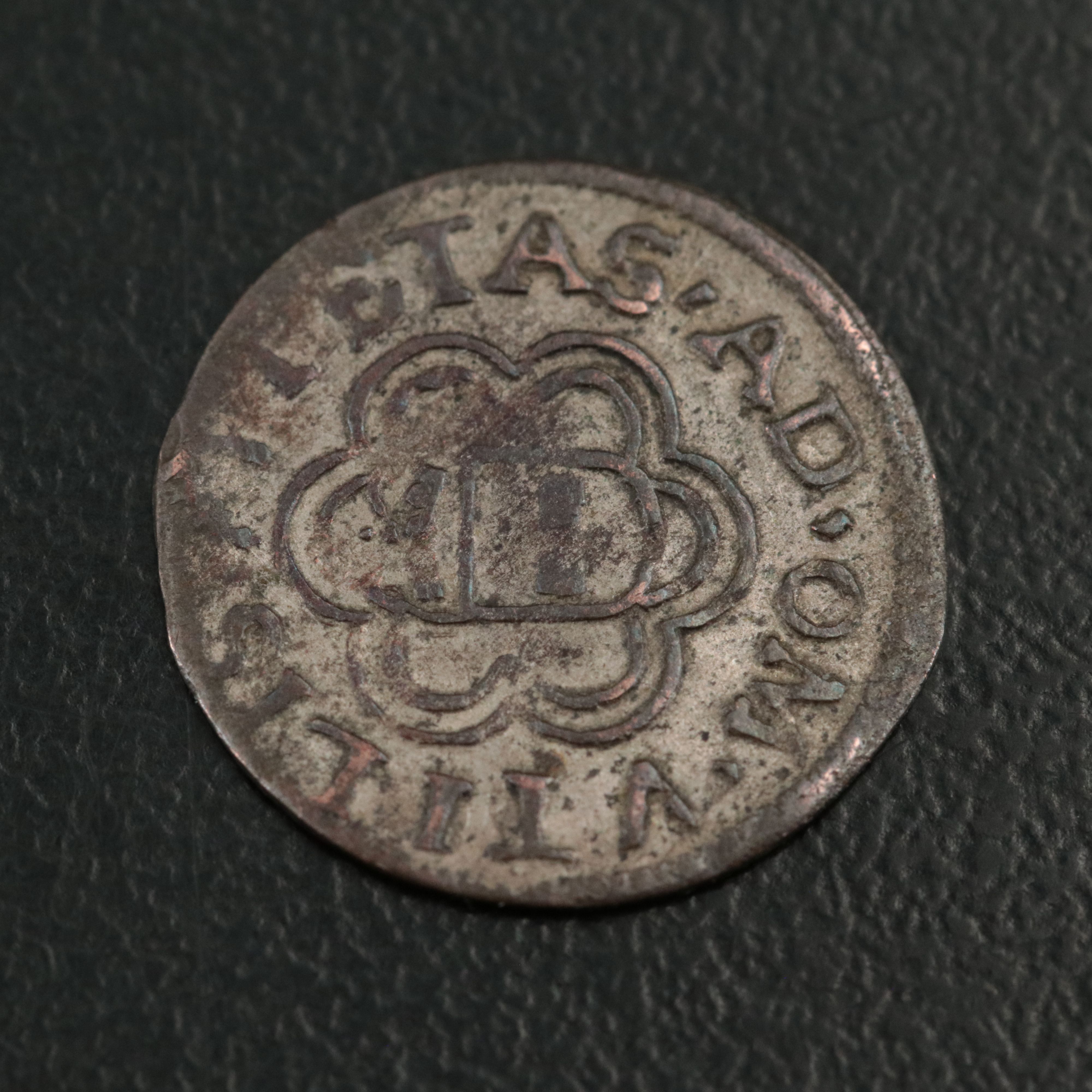 1619-1625 Austria Silver Quadrans (4 heller) Coin