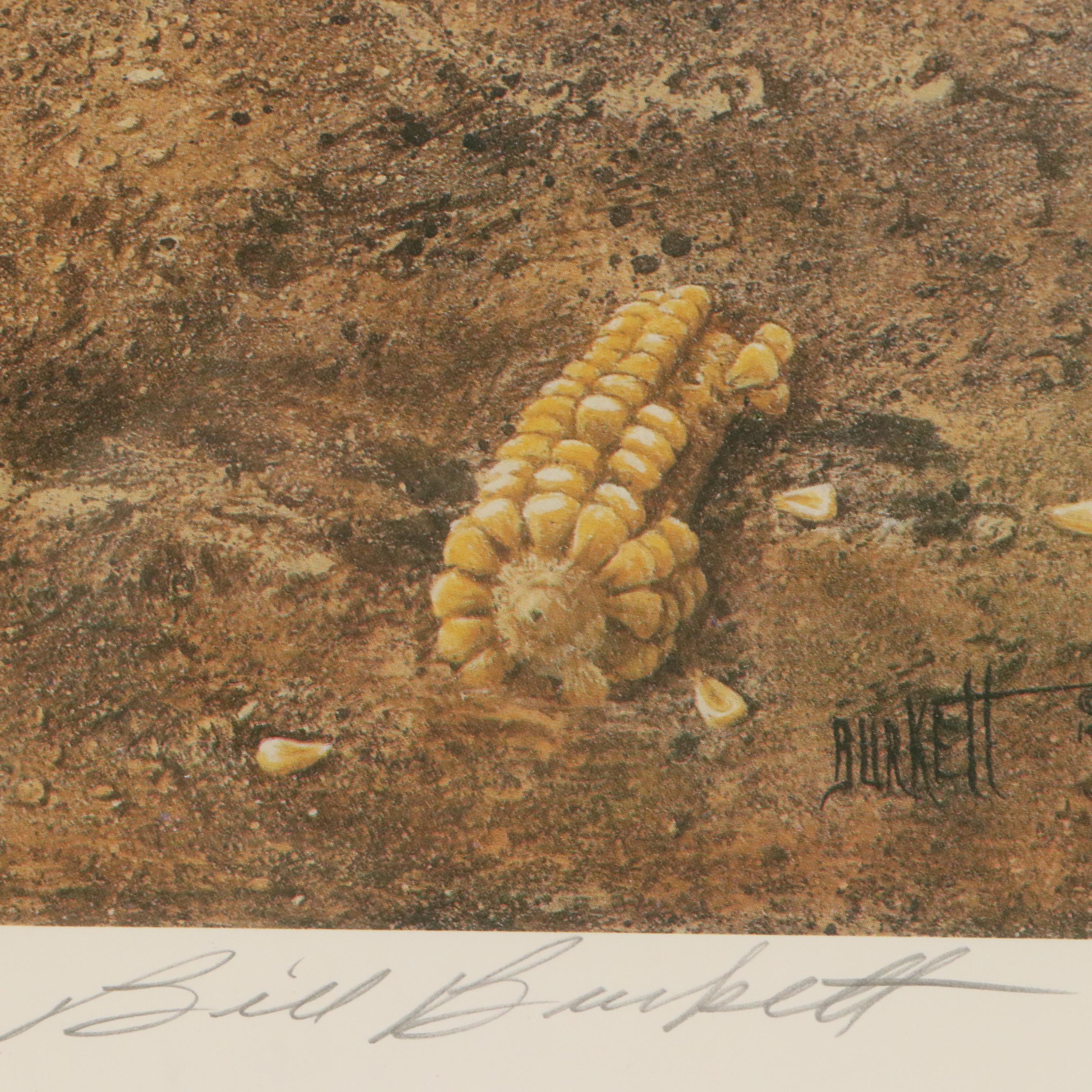 Bill Burkett Offset Lithograph "The Executive Committee"