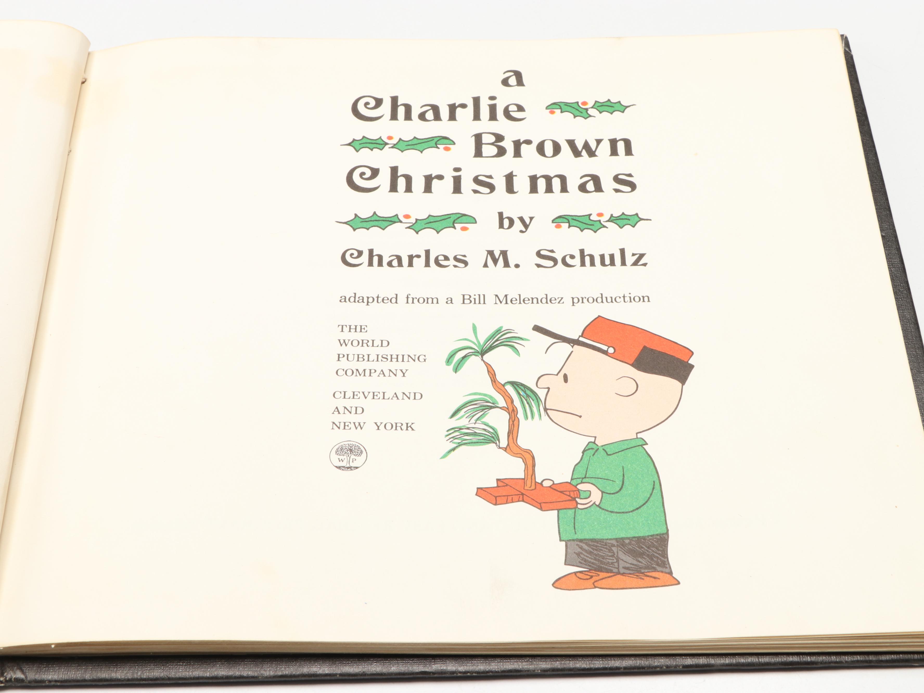 First Printing "A Charlie Brown Christmas" by Charles M. Schulz, 1965