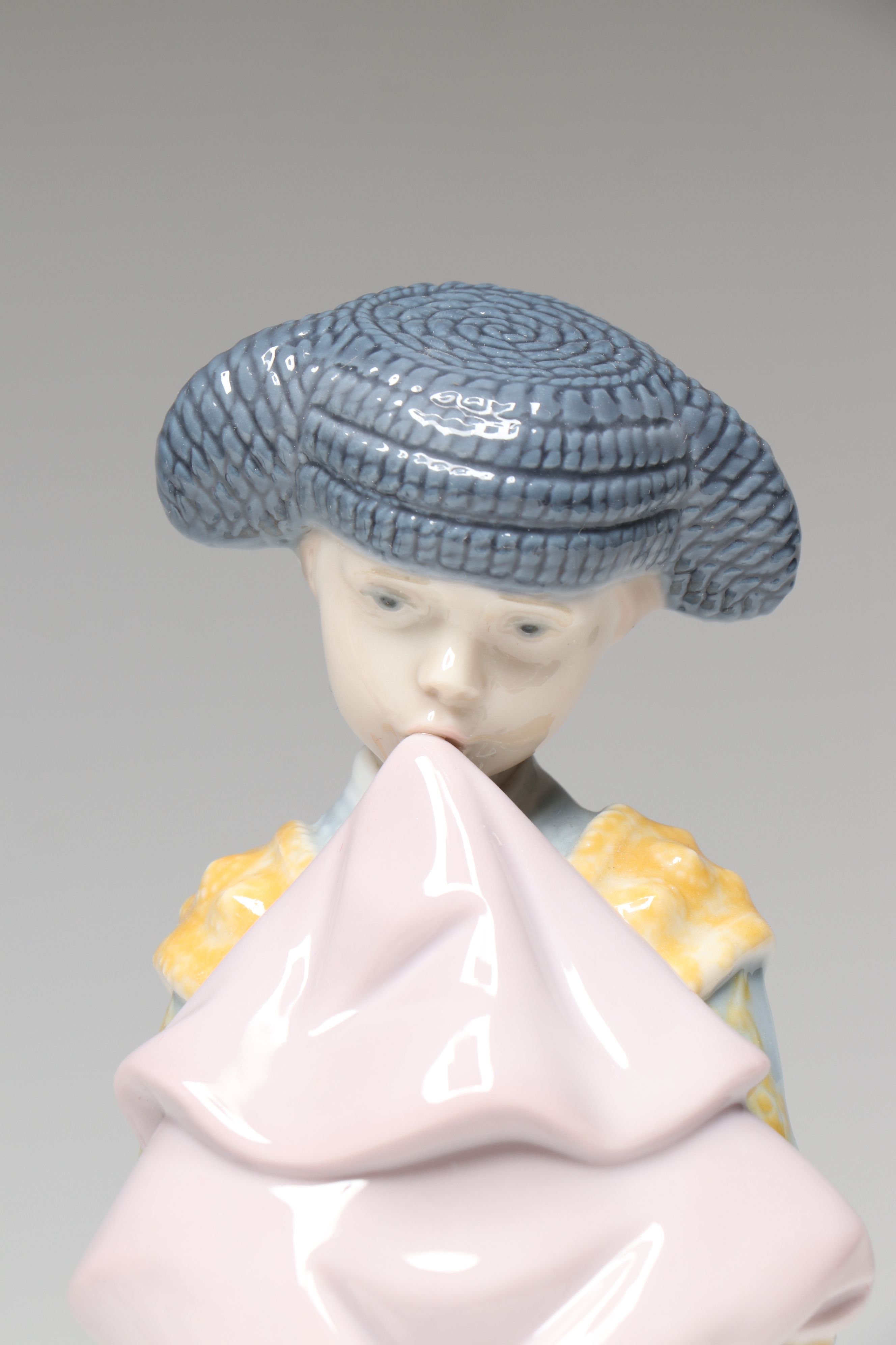 Lladró "Little Matador" and "Timid Torero" Porcelain Figures