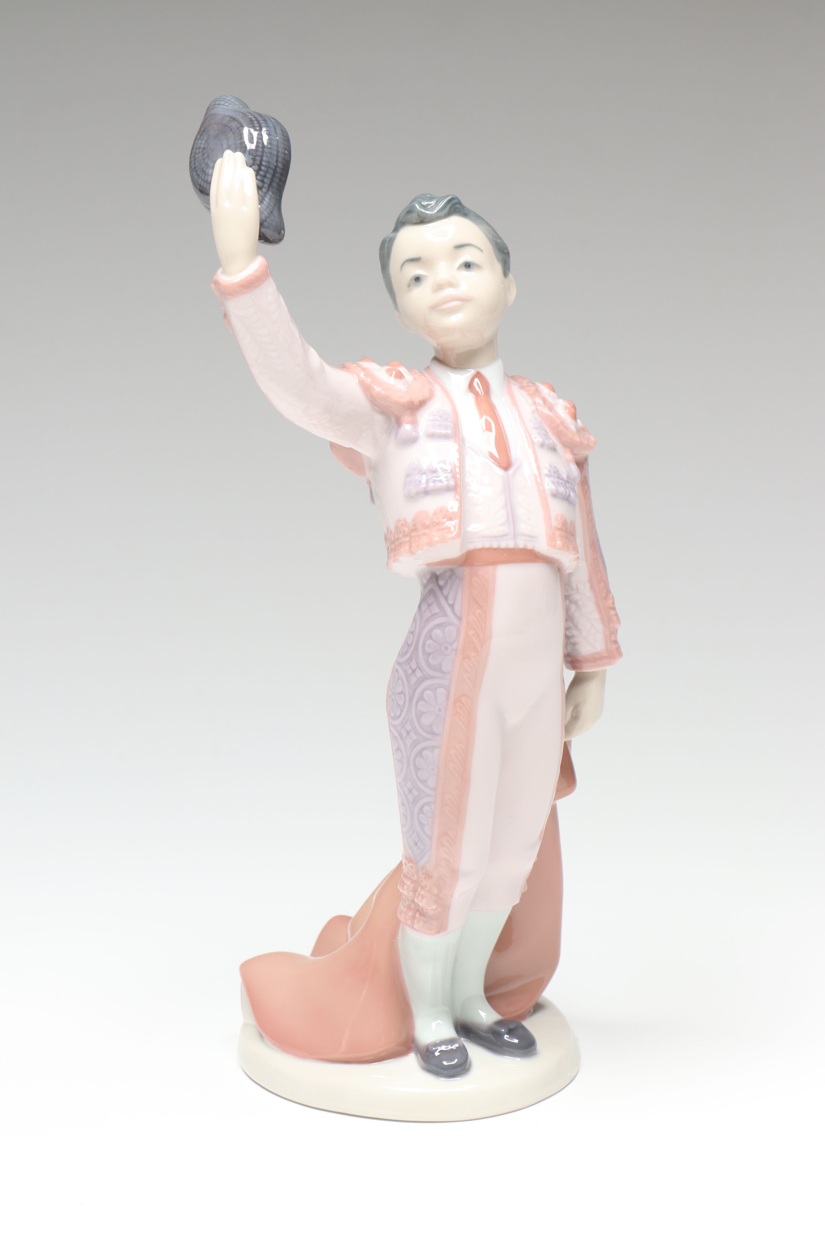Lladró "Little Matador" and "Timid Torero" Porcelain Figures
