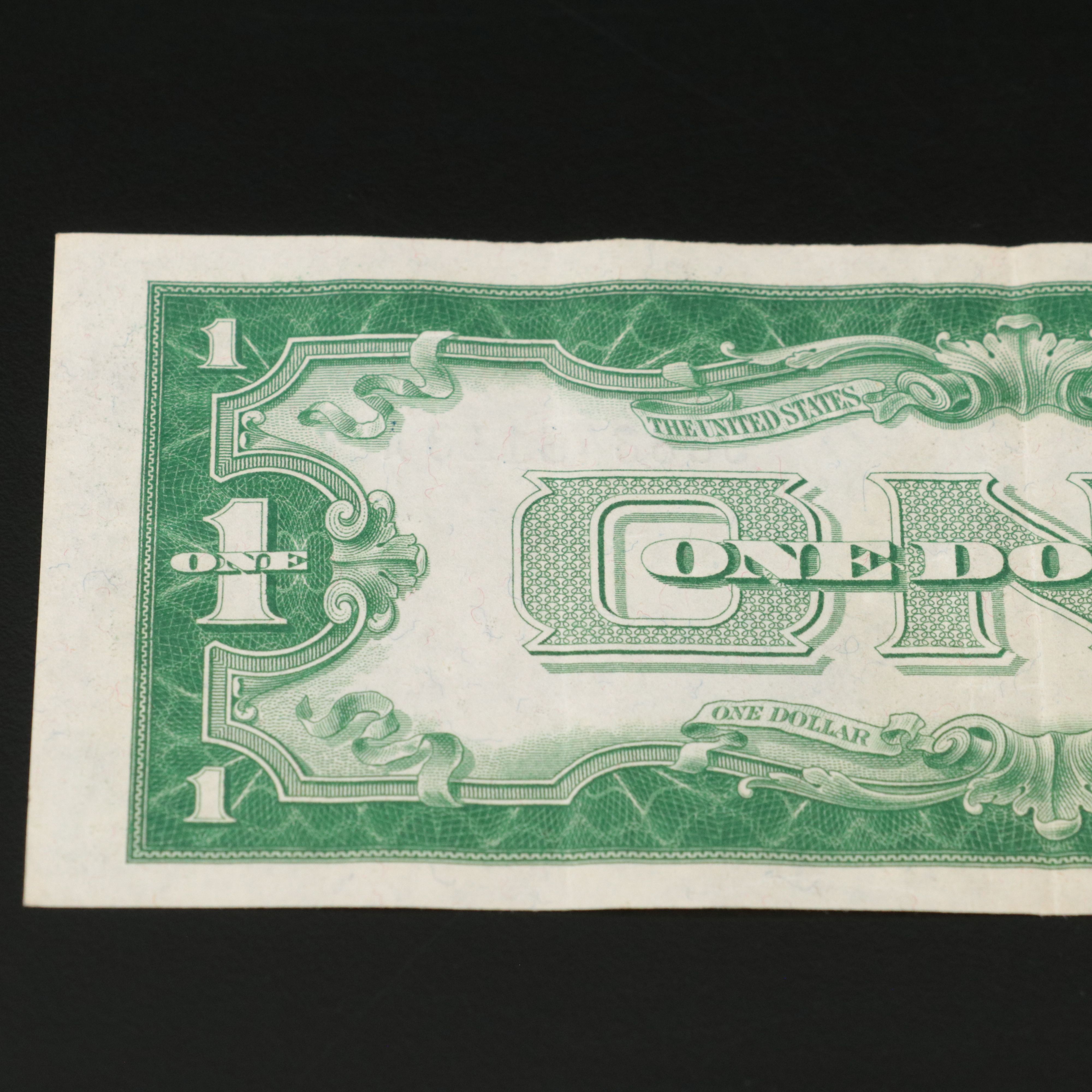 1928 A One Dollar Funny Back Silver Certificate