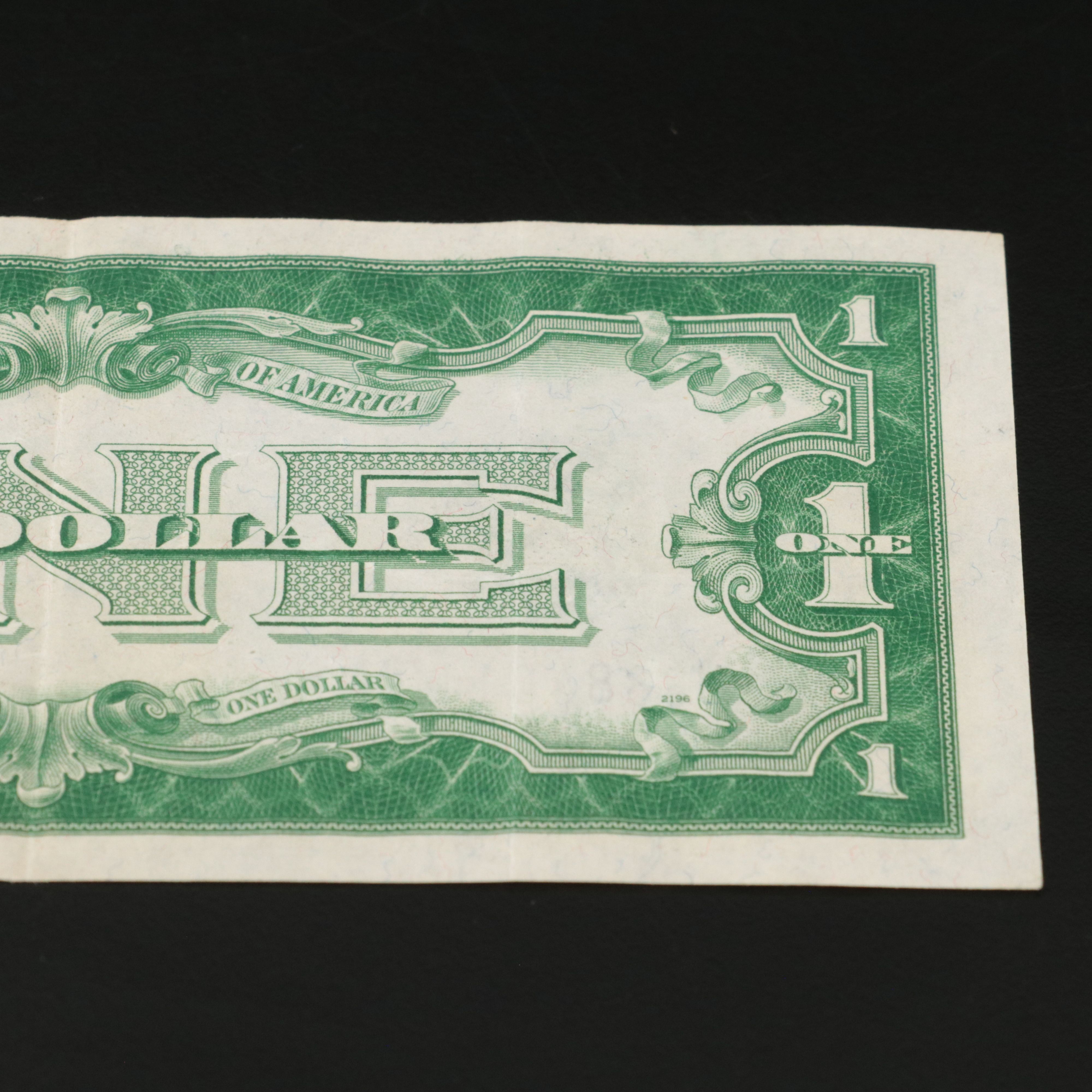 1928 A One Dollar Funny Back Silver Certificate