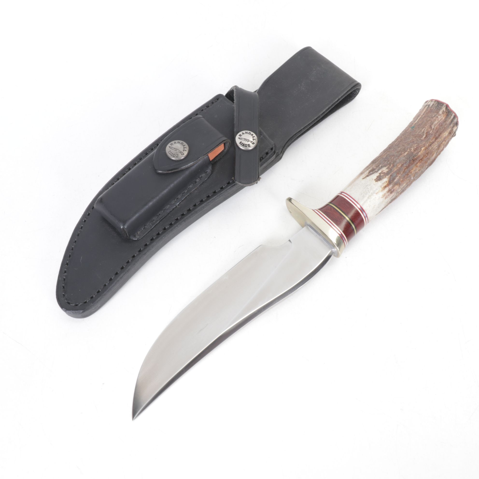 Randall Made Model 27 "Trailblazer" Stag Antler Handled Knife