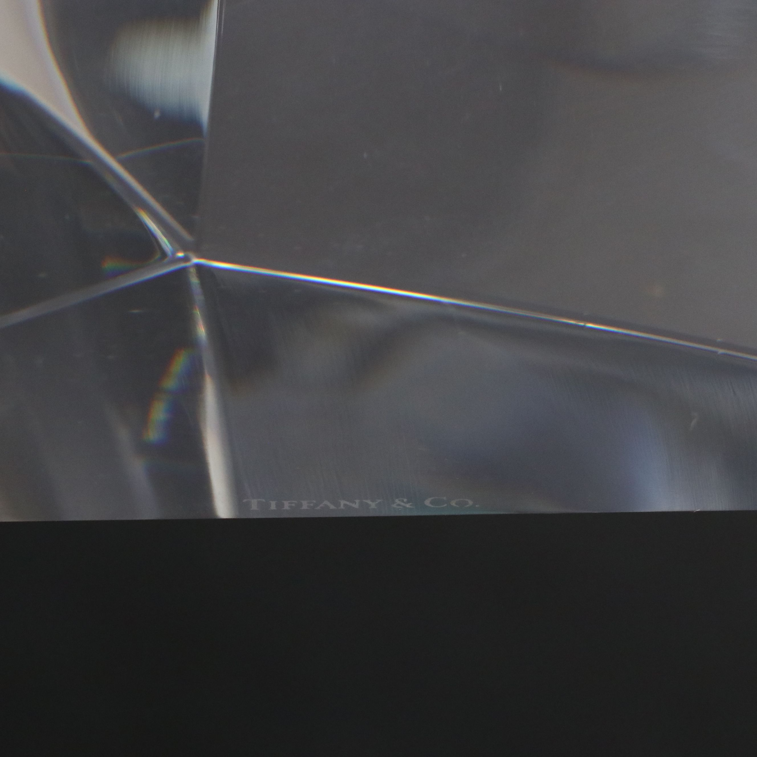 Tiffany & Co. Crystal Sail Sculpture