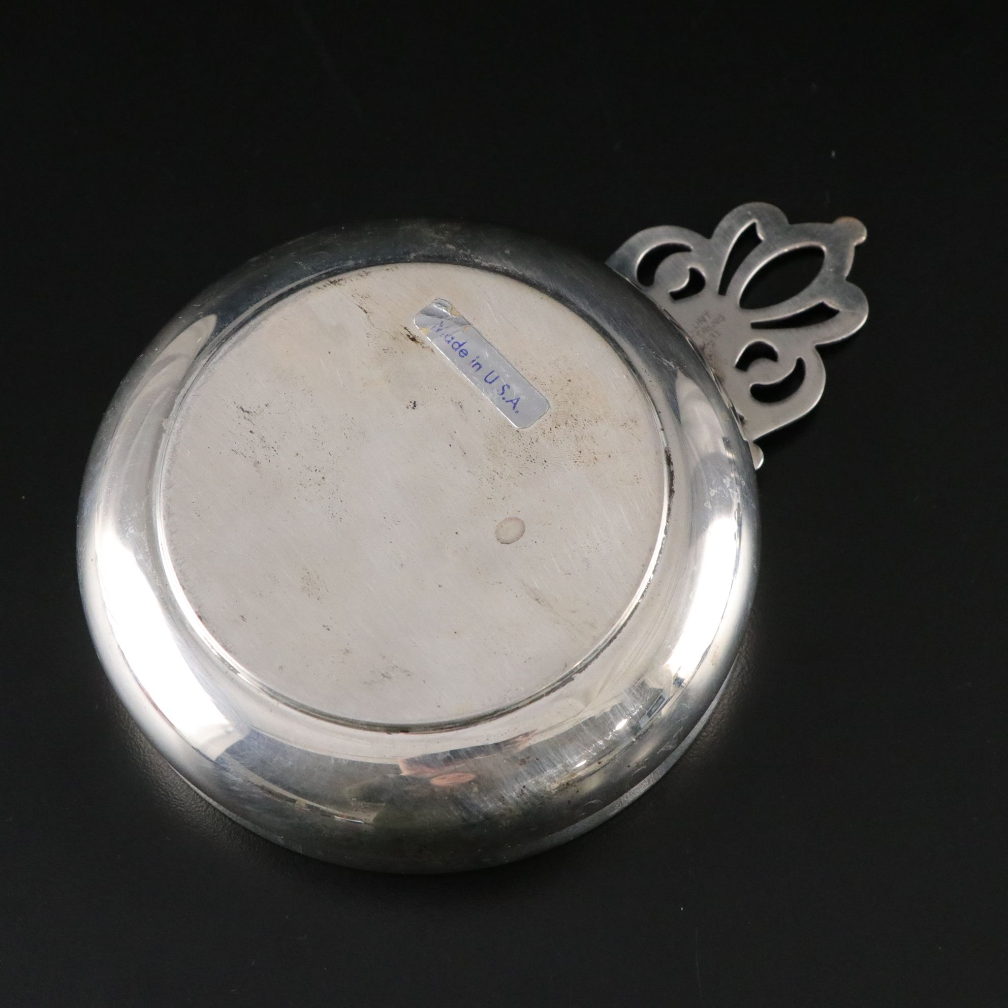 Sterling Salt & Pepper Shakers & Cups with Silver Plate Porridge Bowls