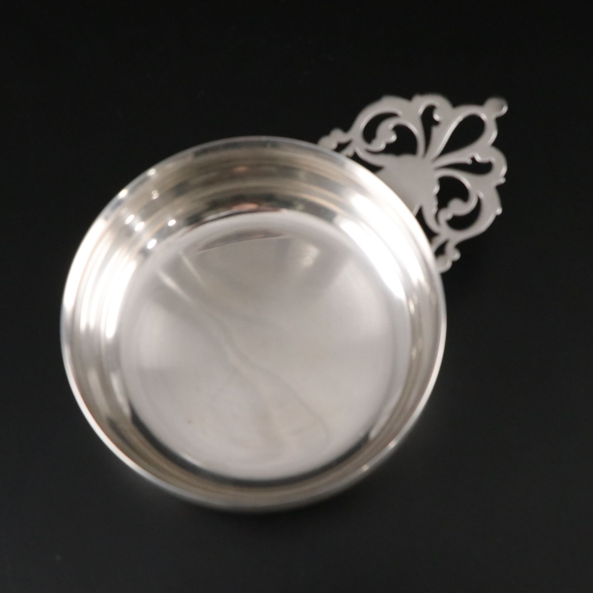 Sterling Salt & Pepper Shakers & Cups with Silver Plate Porridge Bowls